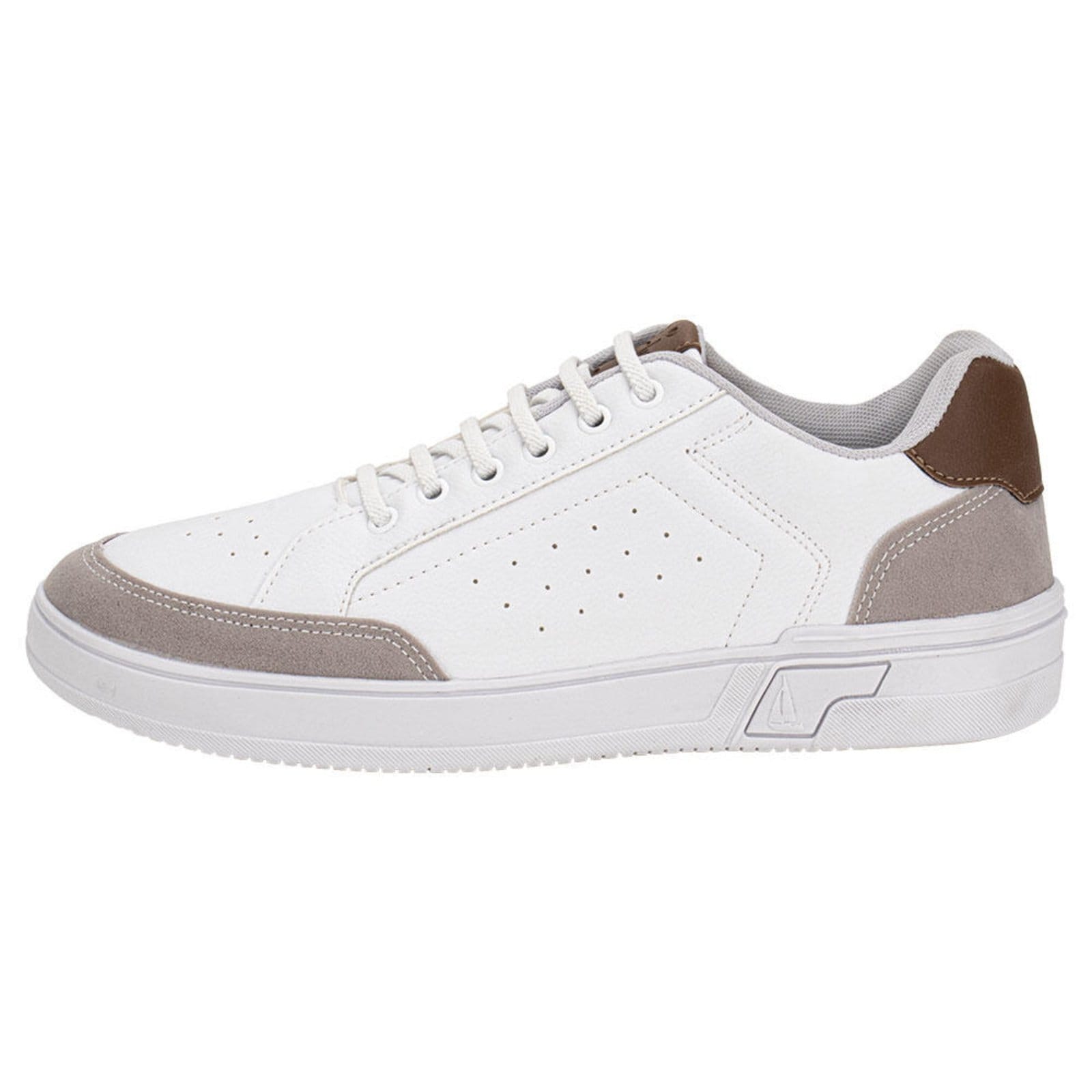 Vista 2 Sapatênis Masculino Confort Way 402501 9932501 Confort Way branco