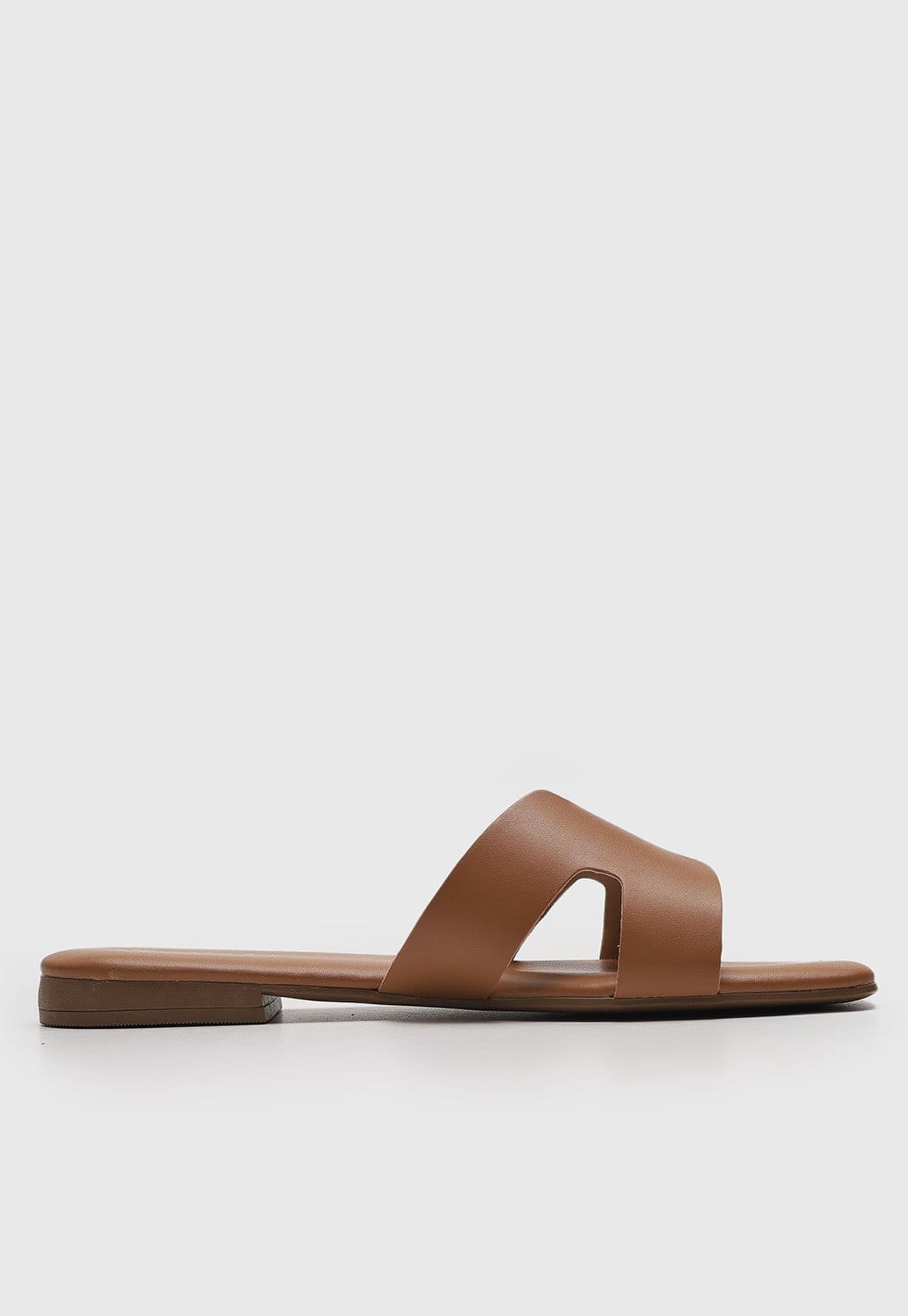 Vista 2 Rasteirinha Via Uno Lisa VIA UNO caramelo