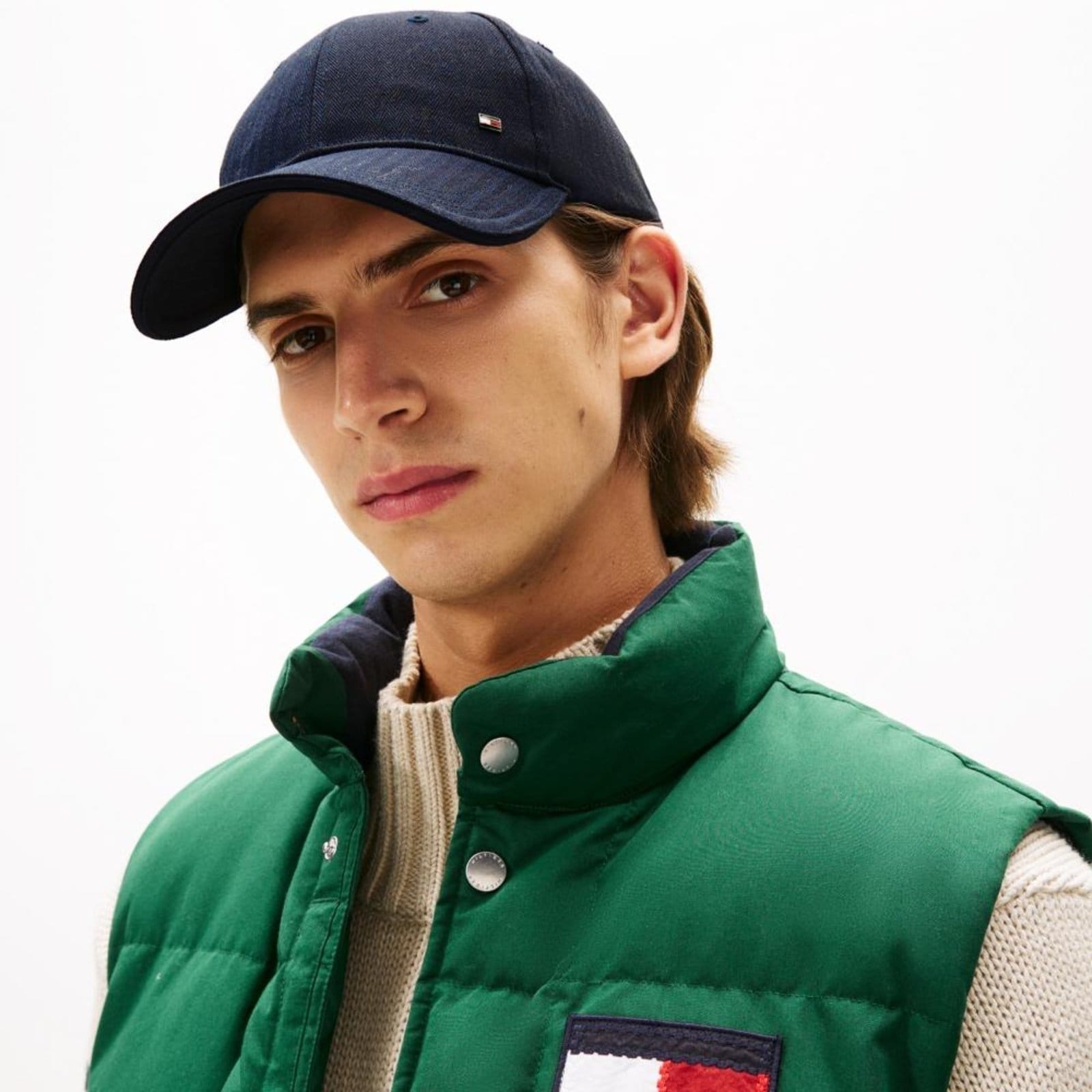 Vista 2 Boné Baseball 6 Panel - U Tommy Hilfiger azul marinho