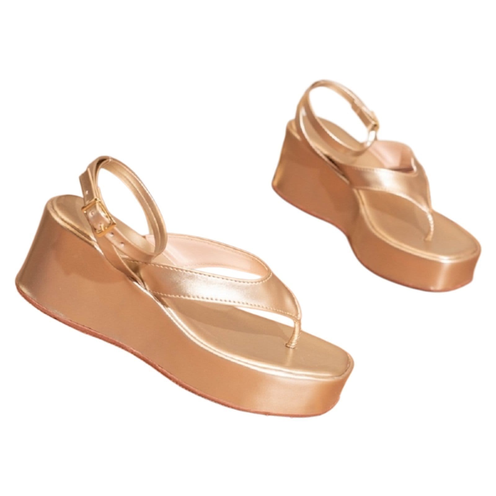 Vista 2 Sandália 2160 VT Asa Delta Rofely Ouro Rofely dourado