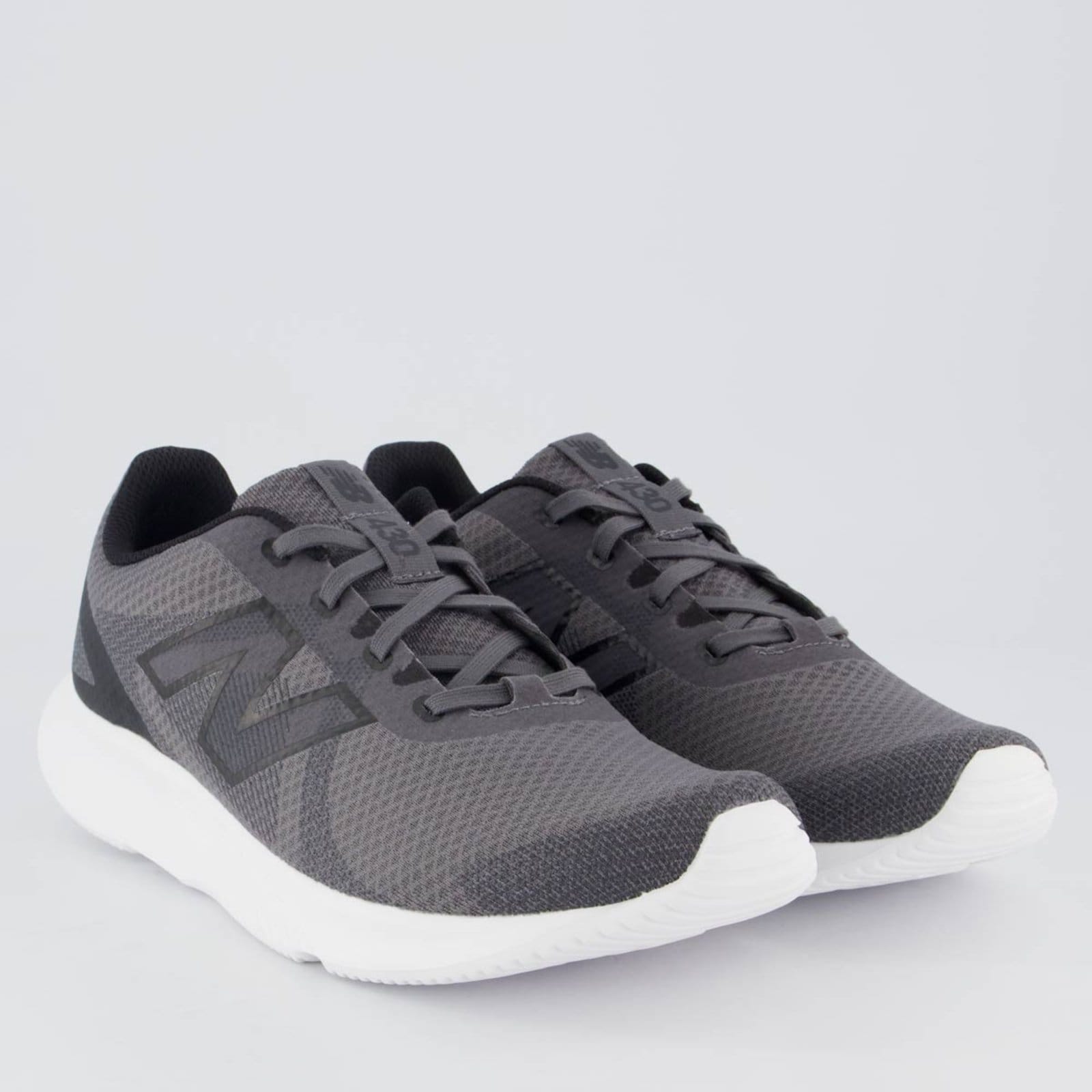 Vista 2 Tênis New Balance 430 V4 Chumbo New Balance cinza