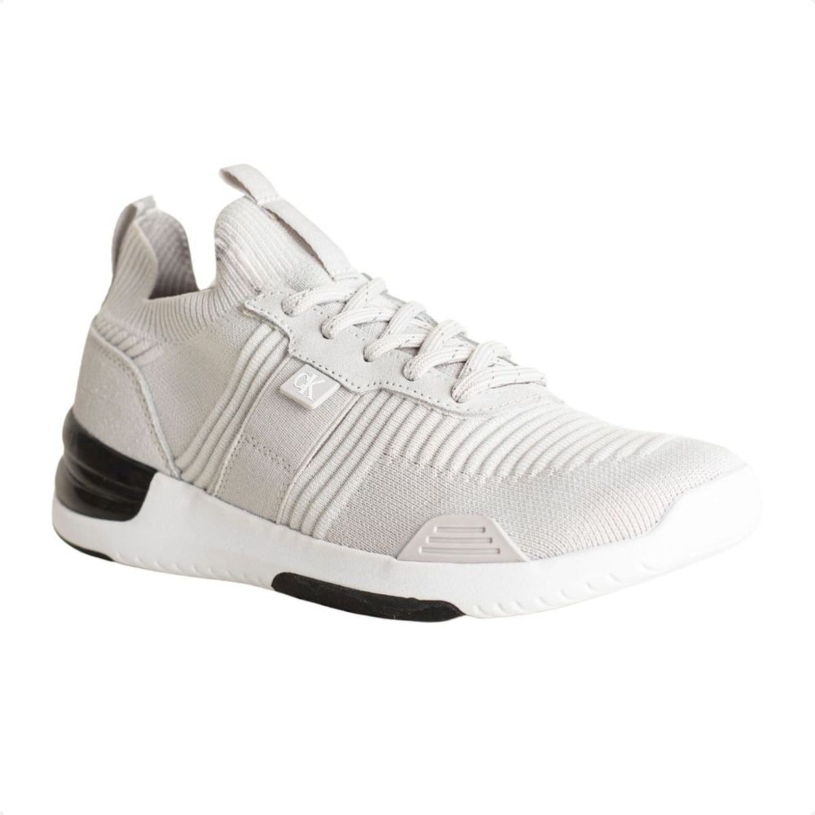 Vista 2 Sapatênis Masculino Calvin Klein Air Knitt Calvin Klein cinza