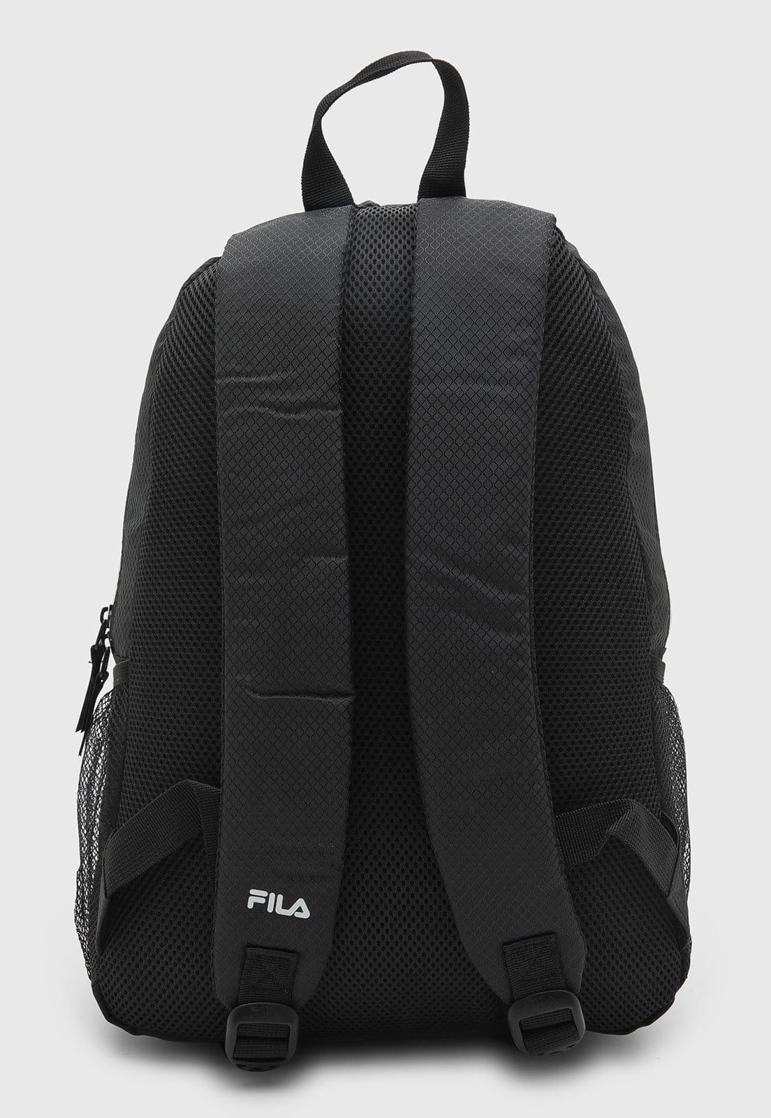 Vista 2 Mochila Fila College Letter Preta Fila preto