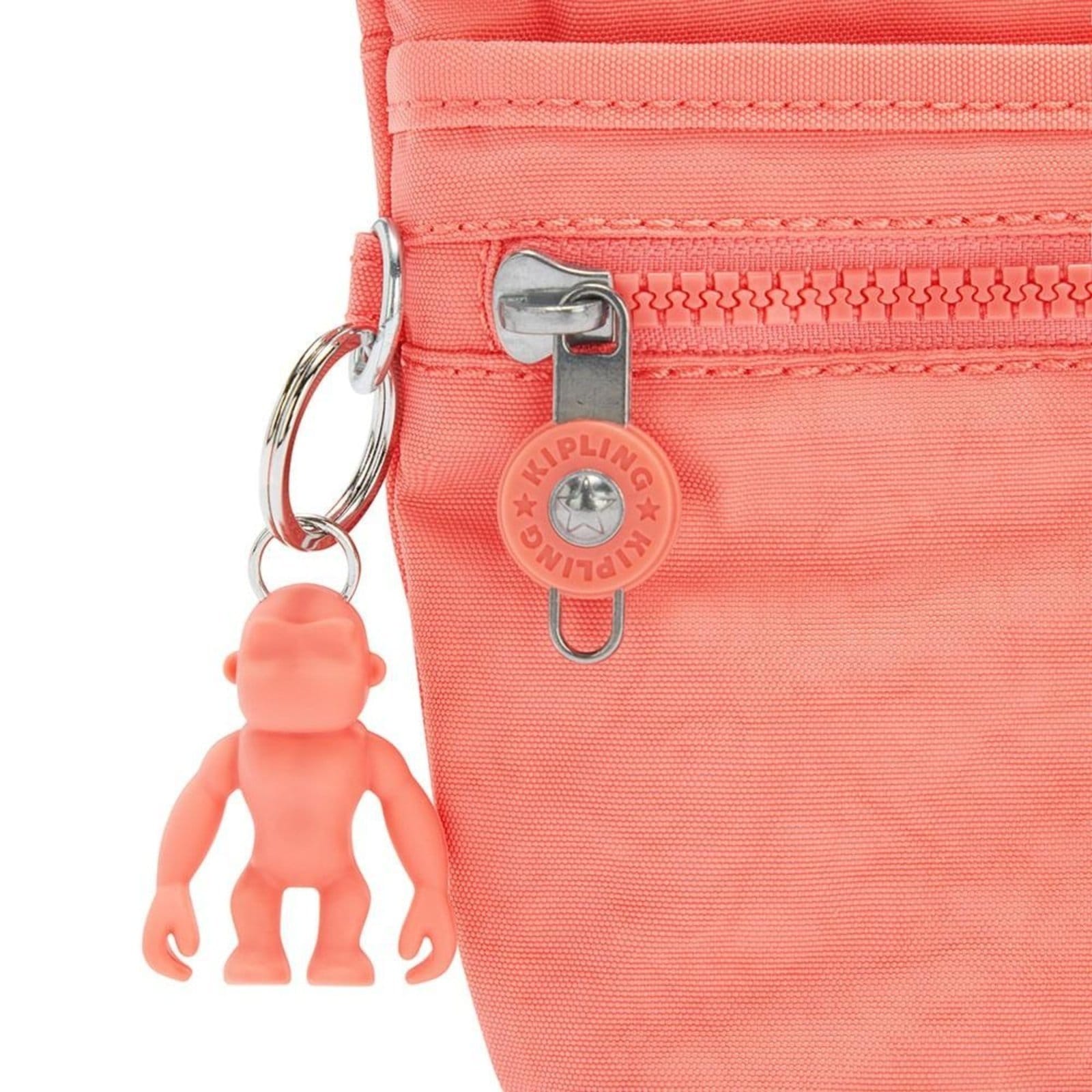 Vista 2 Bolsa Kipling Arto S Fresh Coral Kipling rosa coral
