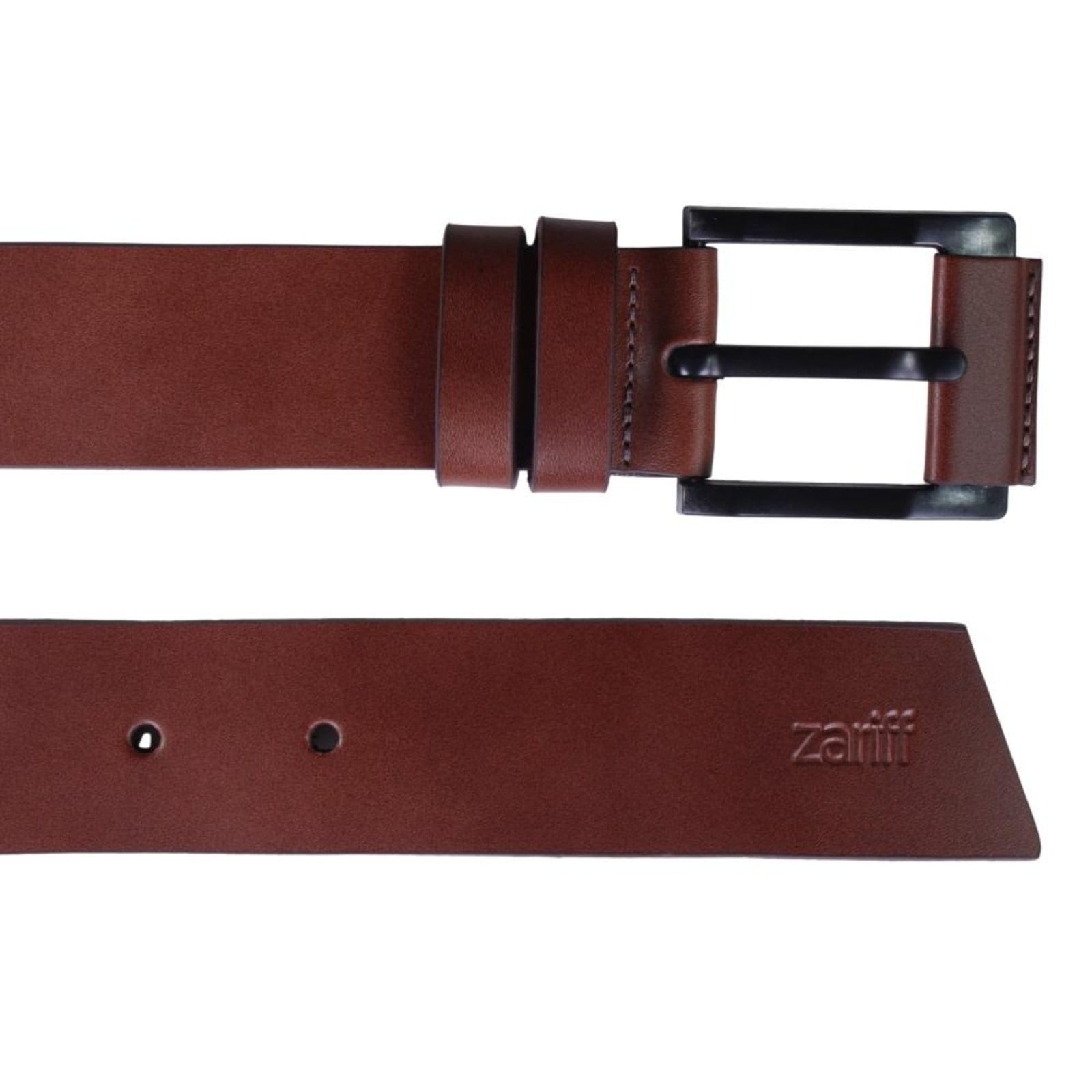 Vista 2 Cinto Masculino Zariff 2122. Pinhao Zariff incolor