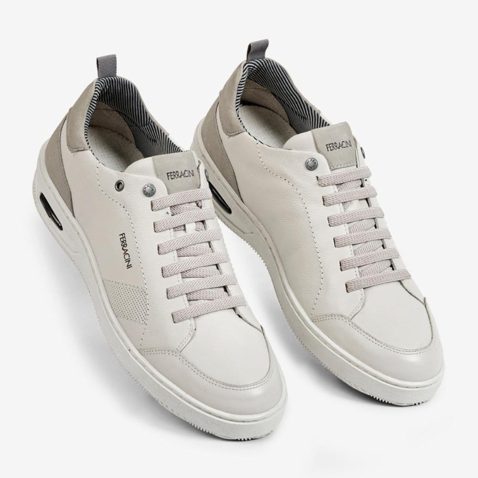 Vista 2 Sapatênis Masculino Elástico New Blady Ferracini 2631B FERRACINI branco