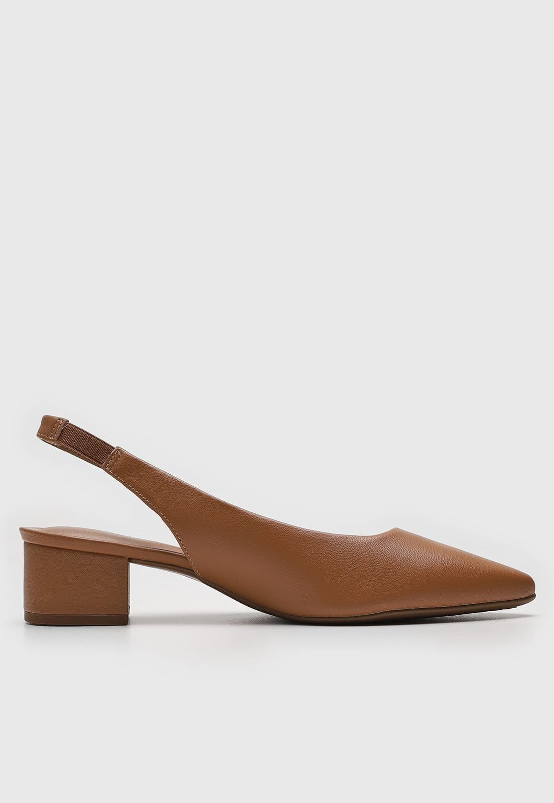 Vista 2 Scarpin Slingback Beira Rio Lisa BEIRA RIO caramelo