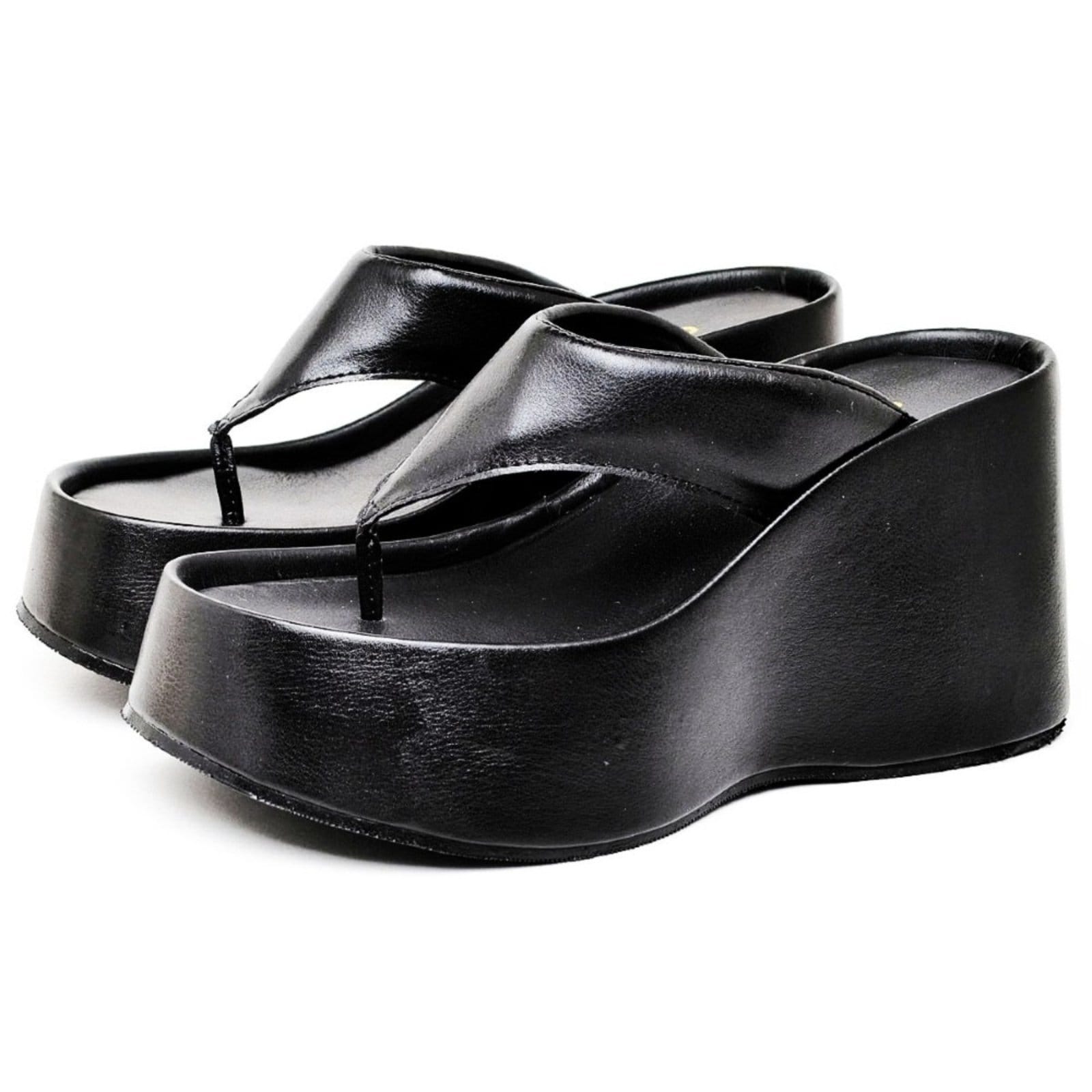 Vista principal Tamanco Papete Chinela Feminino DUBUY 2100FG DUBUY preto