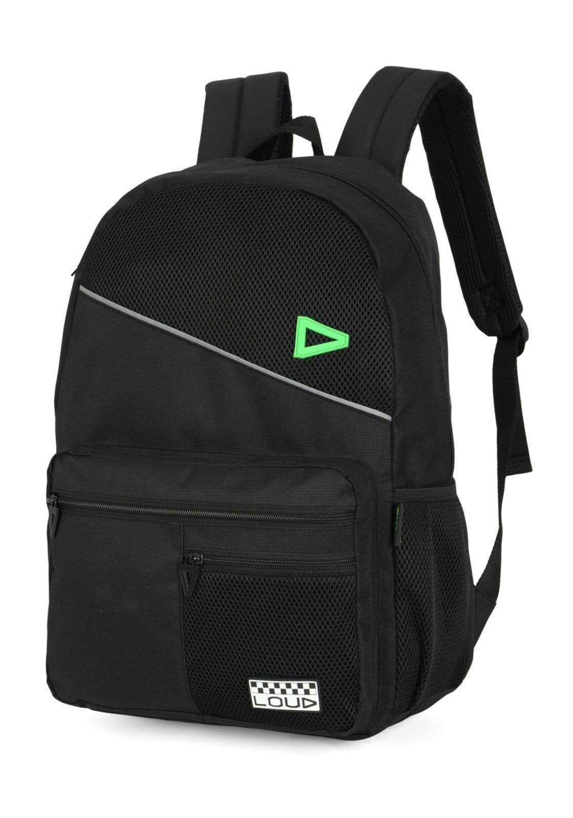 Vista 2 Infantil - Mochila de Costas Média Juvenil Loud Básica Luxcel preto
