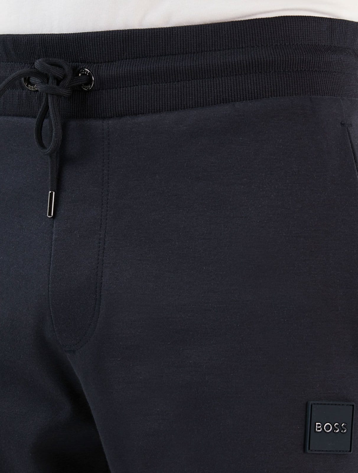 Vista 2 Calça Hugo Boss Malha Lamont 82 Hugo Boss azul marinho