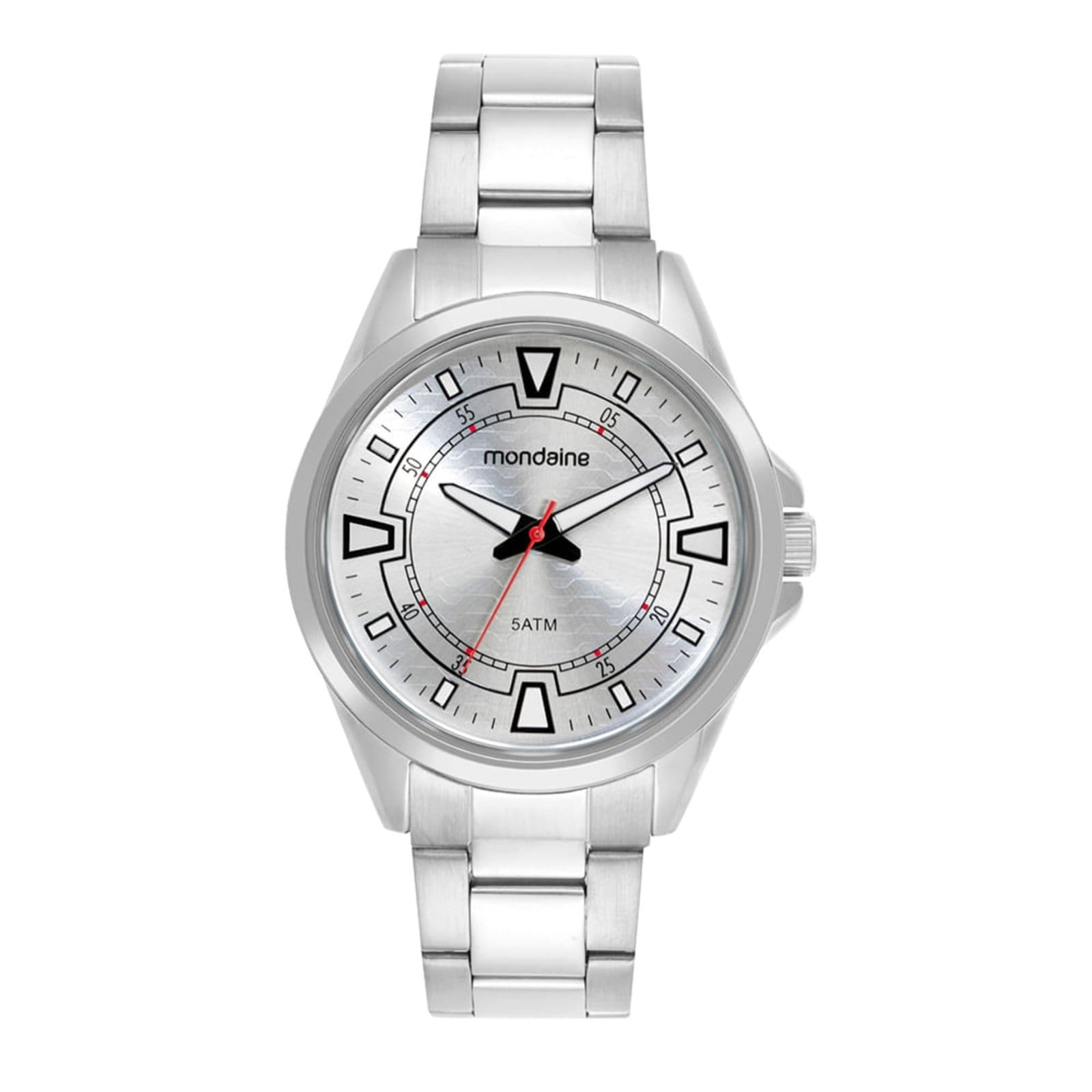 Relógio Masculino Mondaine Aço Analógico Mostrador