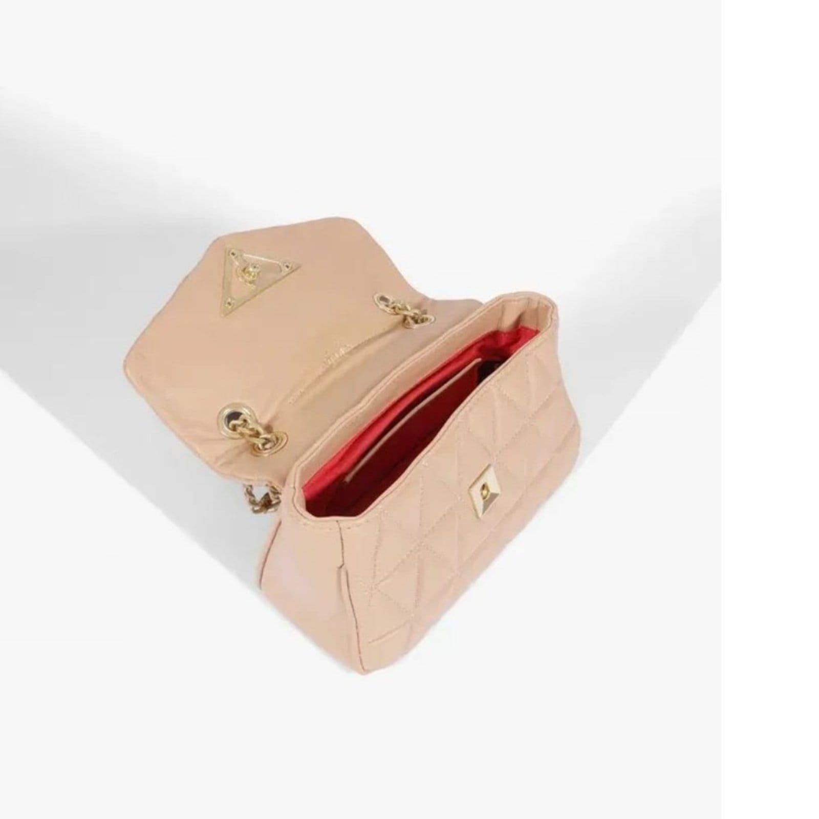 Vista 2 Bolsa Schutz Tiracolo Média 944 Bege Schutz nude