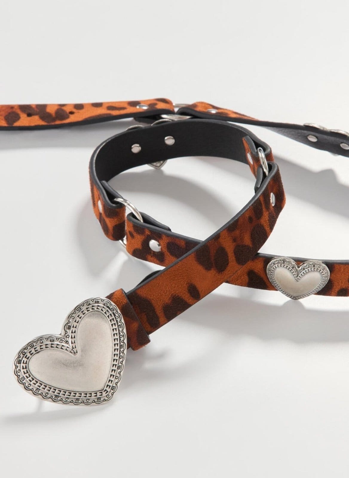 Cinto Oncinha Fivela Coração - 2