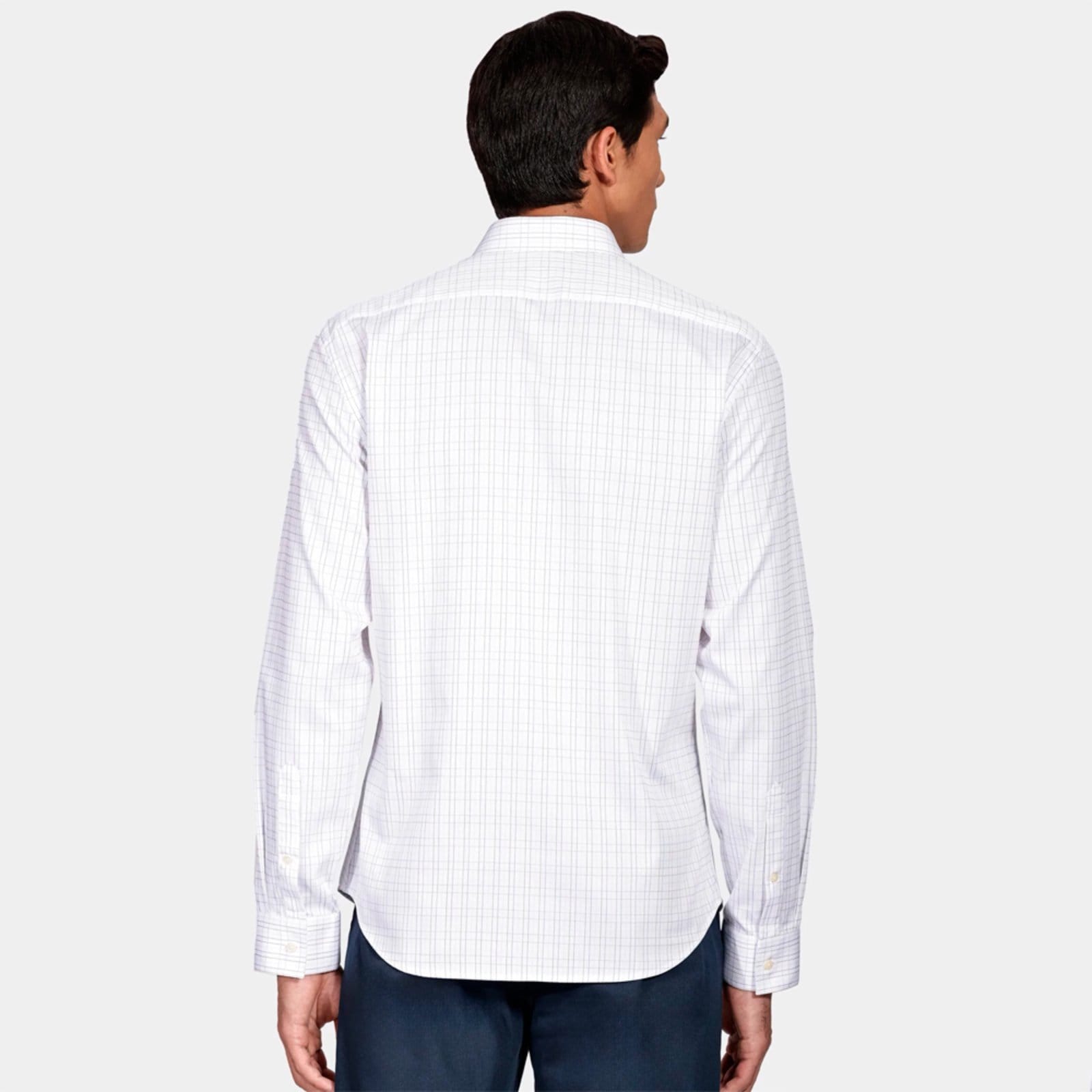 Vista 2 Camisa Aramis Fio 60 Egípcio Pr26 Masculino Aramis branco