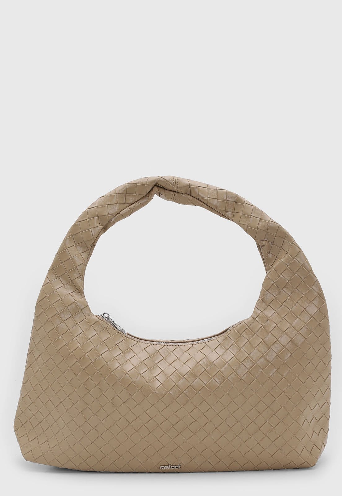 Vista principal Bolsa Feminina Colcci Matelassê Fendi Colcci bege