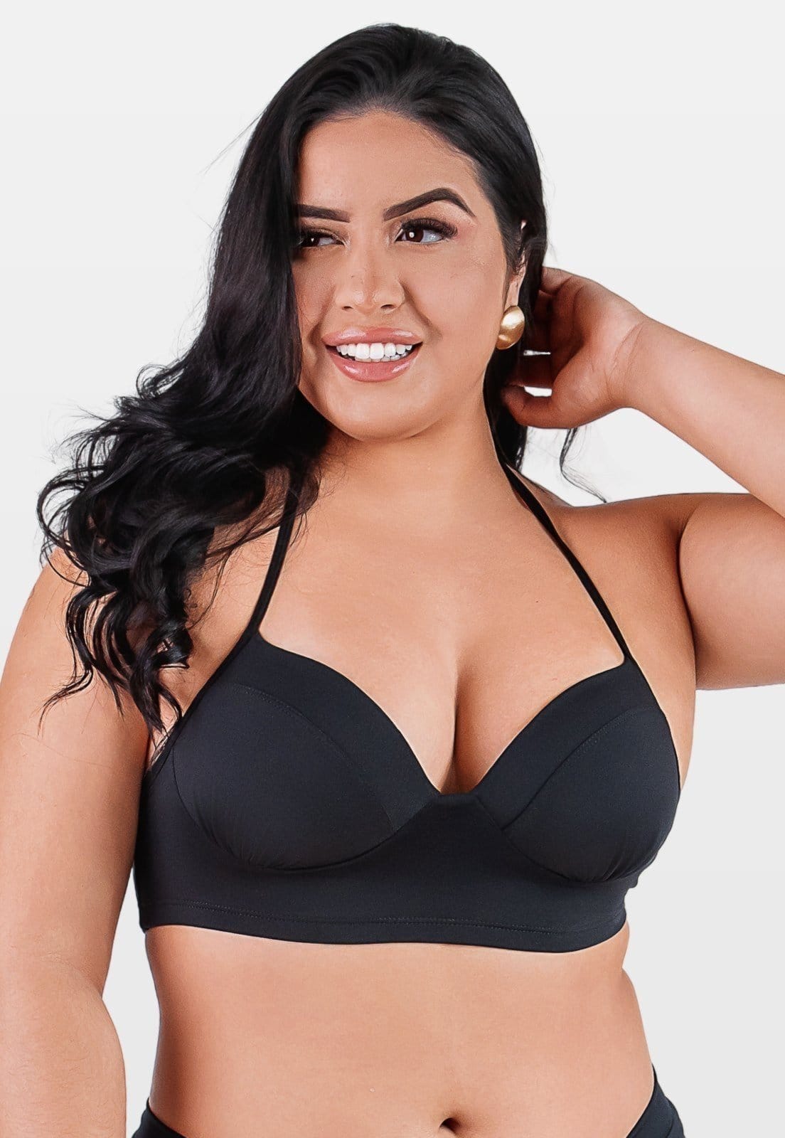 Top Summer Soul Meia Taça Plus Size