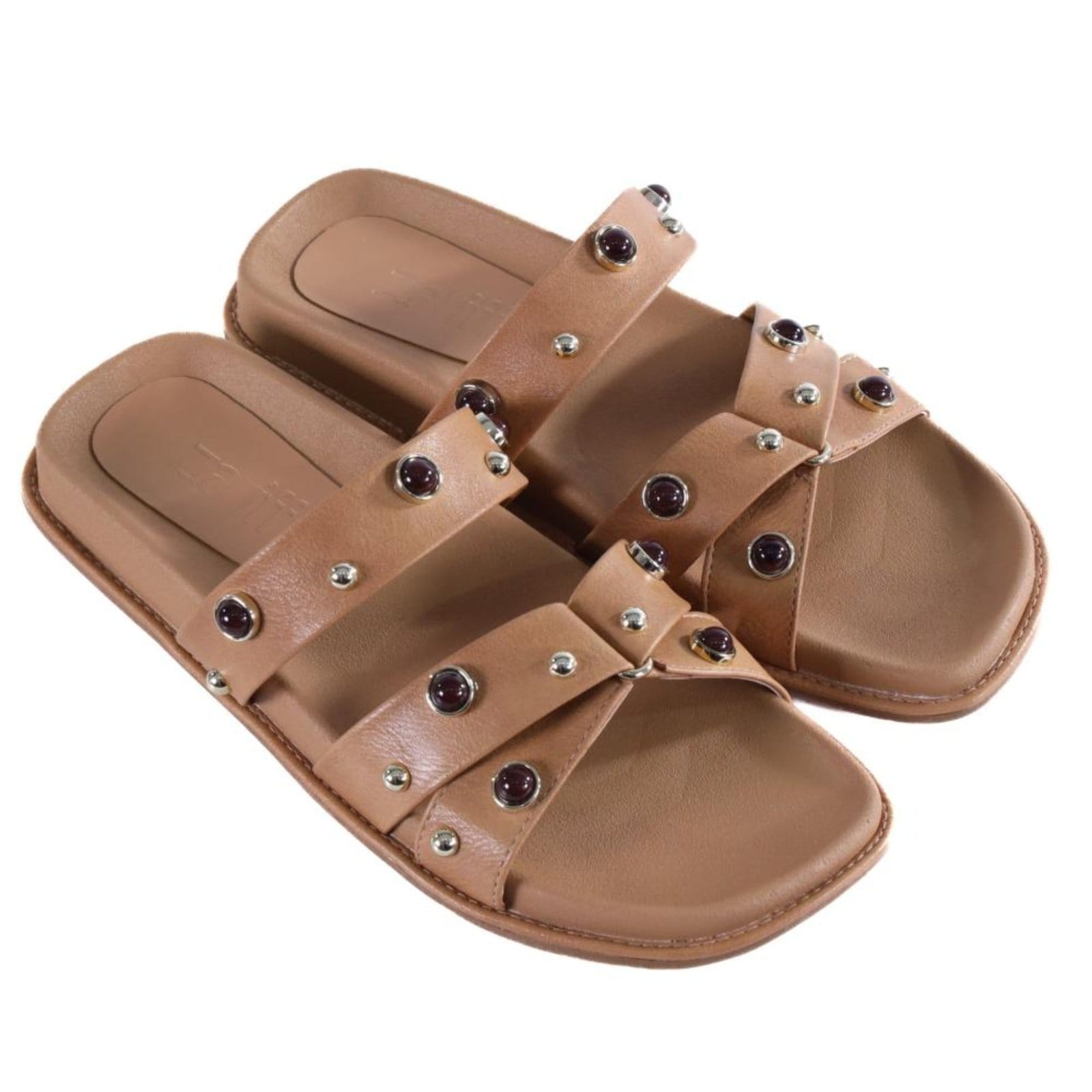 Vista 2 Papete Feminina Zariff com Aplicações 50471-90893 Palha Zariff incolor