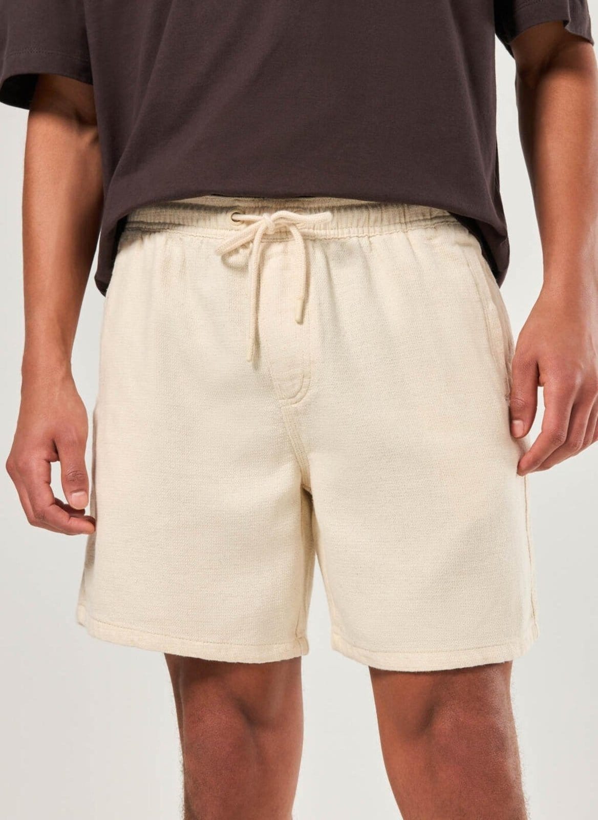 Vista 2 Bermuda Texturizada Areia Youcom bege