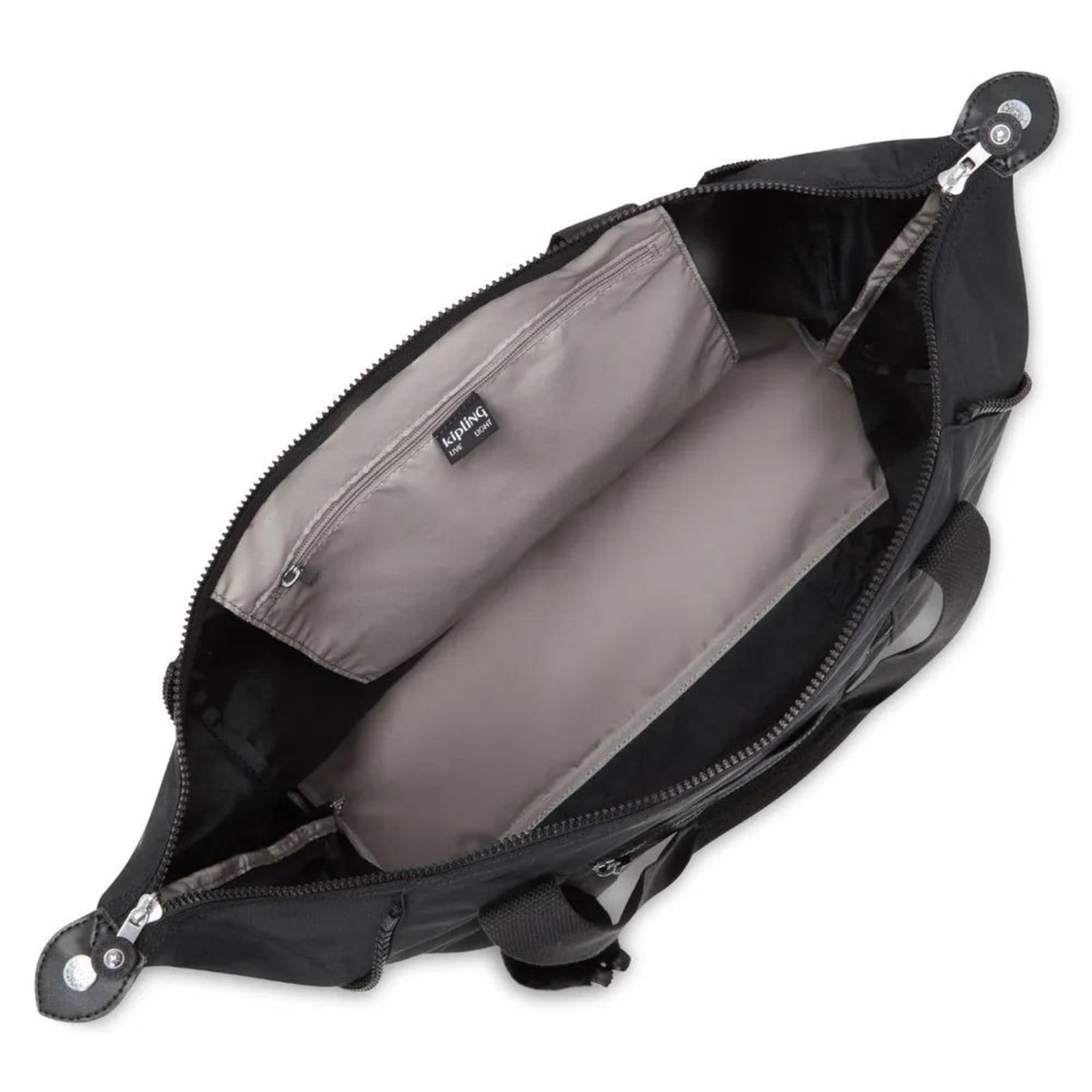 Vista 2 Bolsa Kipling Art M Black Noir Kipling preto black