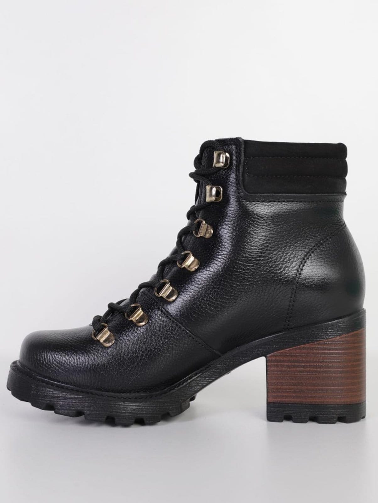 Vista 2 Bota Cano Curto Levels Feminina PEGADA preto