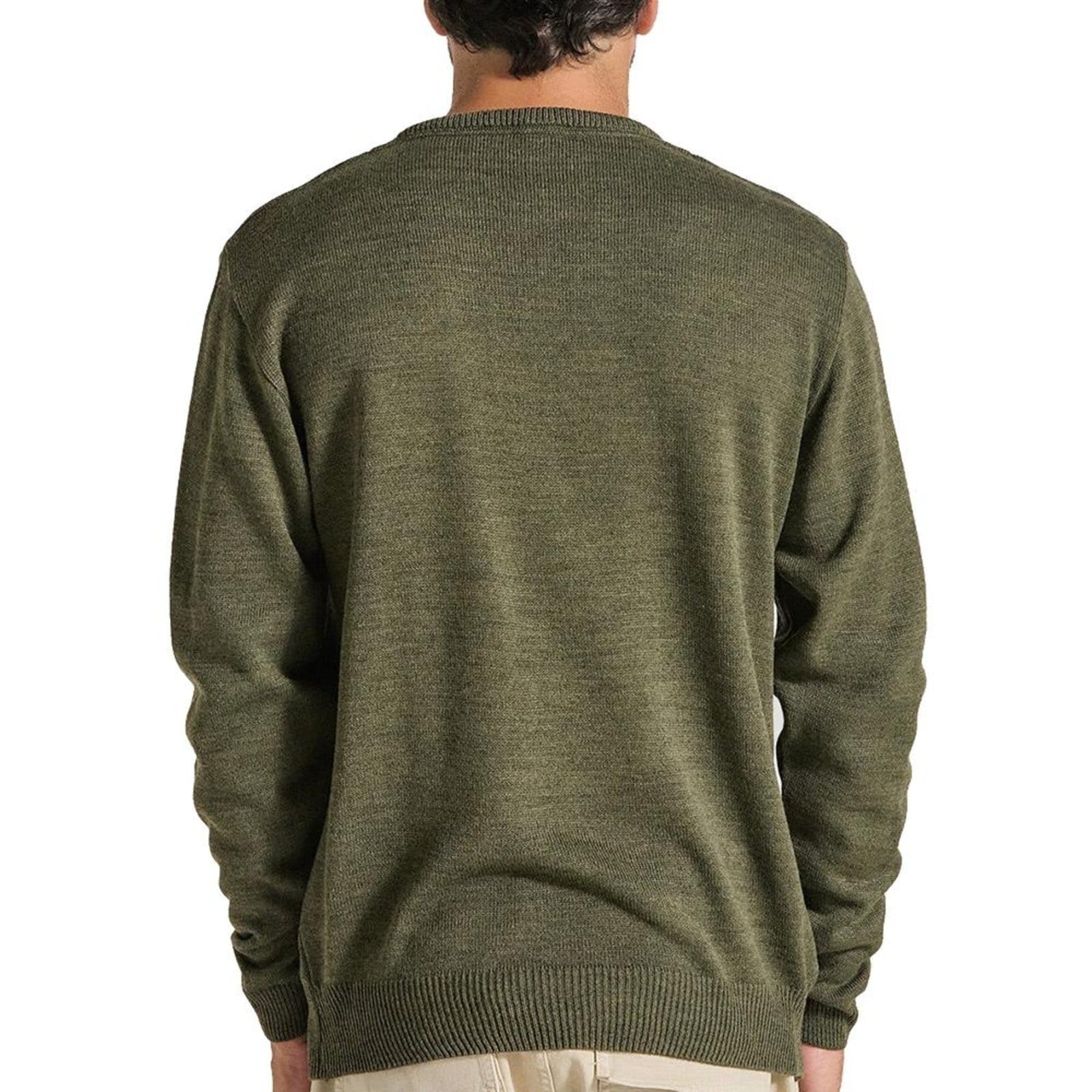 Vista 2 Tricot Hurley Retlínea Classic WT25 Masculina Militar hurley verde
