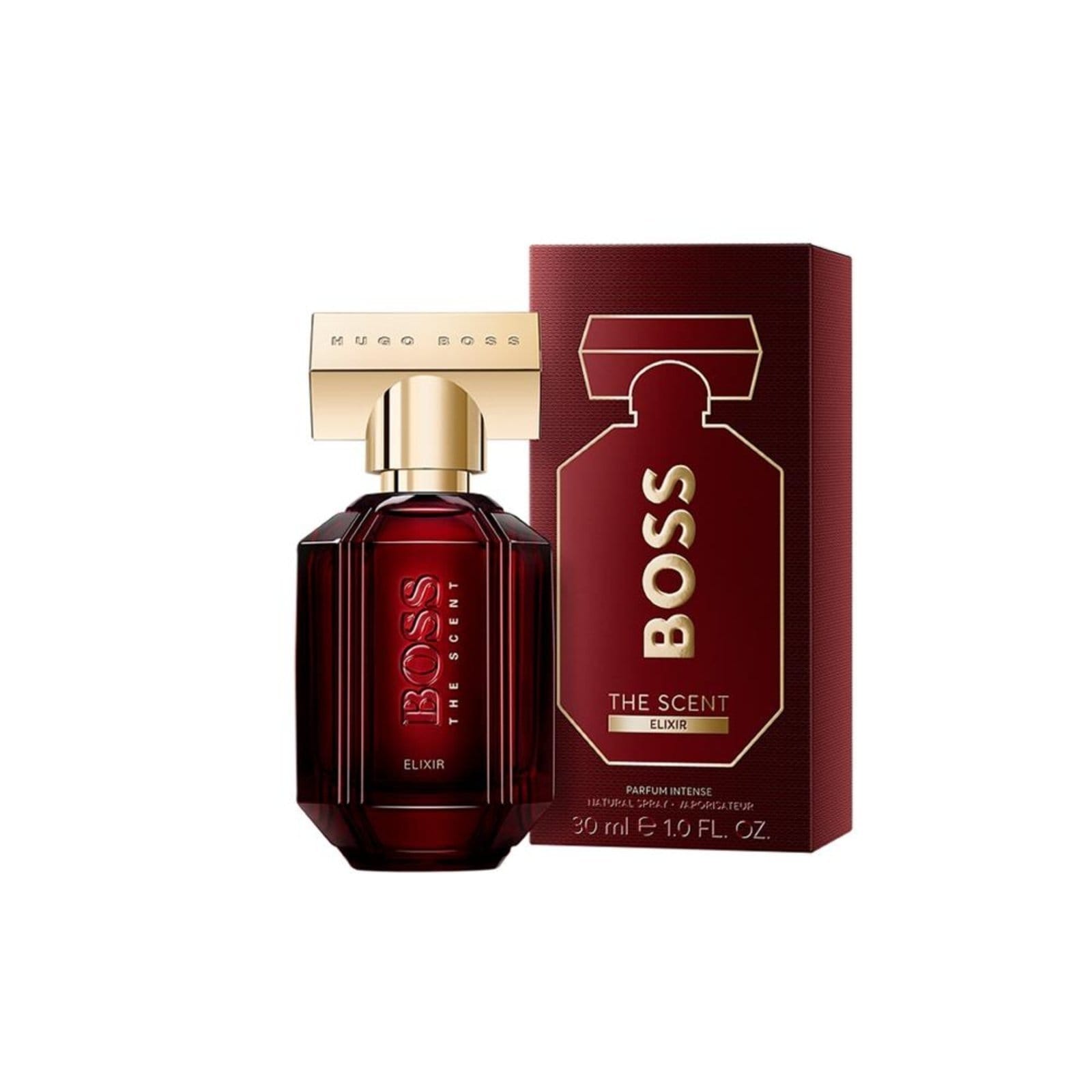 Vista 2 Hugo Boss Bottled The Scent Elixir Parfum Perf Feminino 30ml Hugo Boss incolor