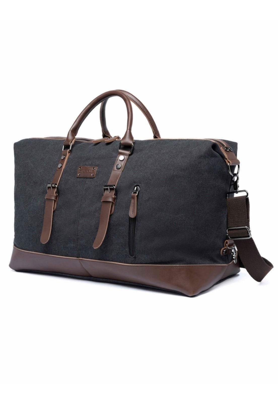 Vista 2 Bolsa De Mão Polo One Lona Transversal Reforçada Grande Original Polo One preto