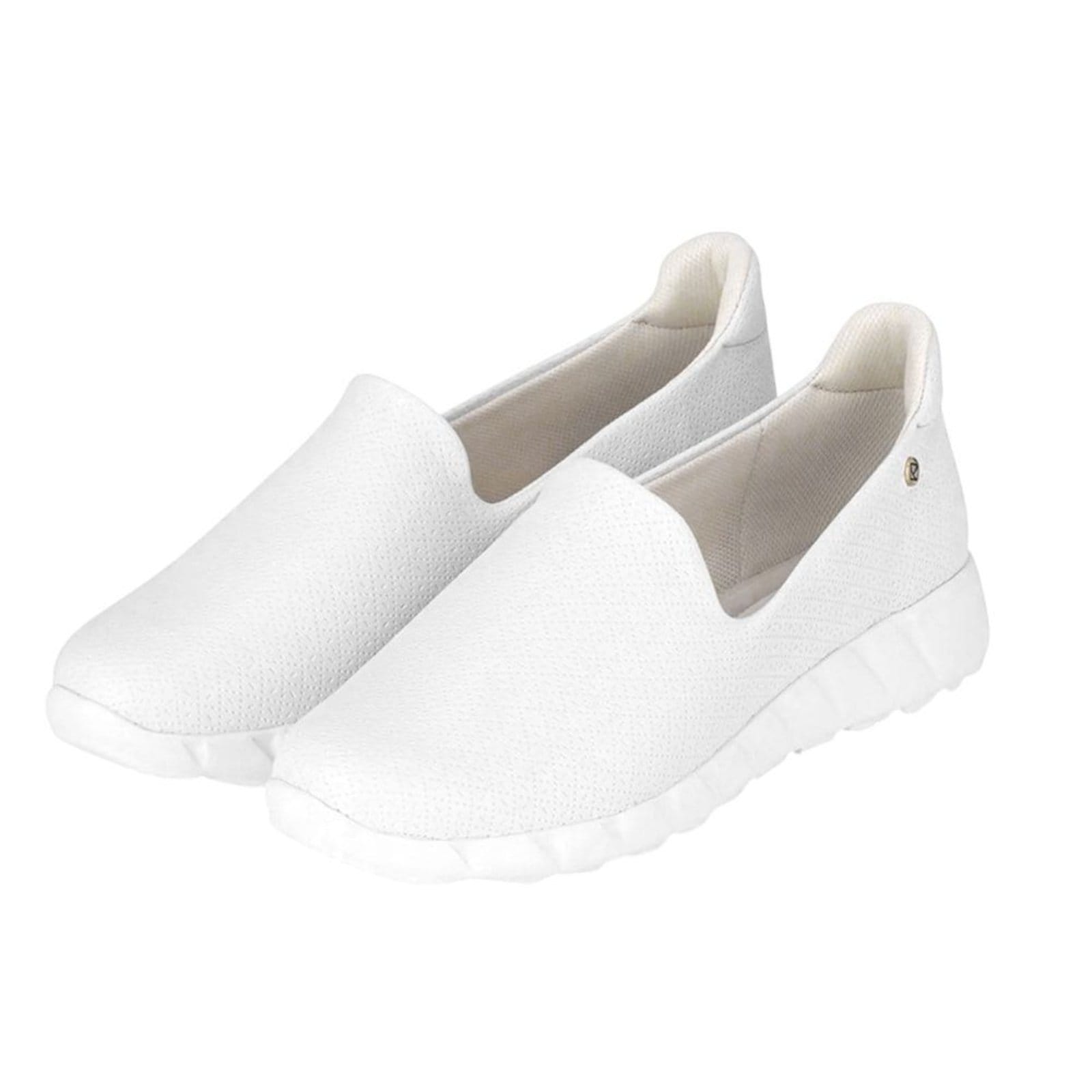 Vista 2 Tênis Piccadilly Fabi Rasteira Feminino Piccadilly branco