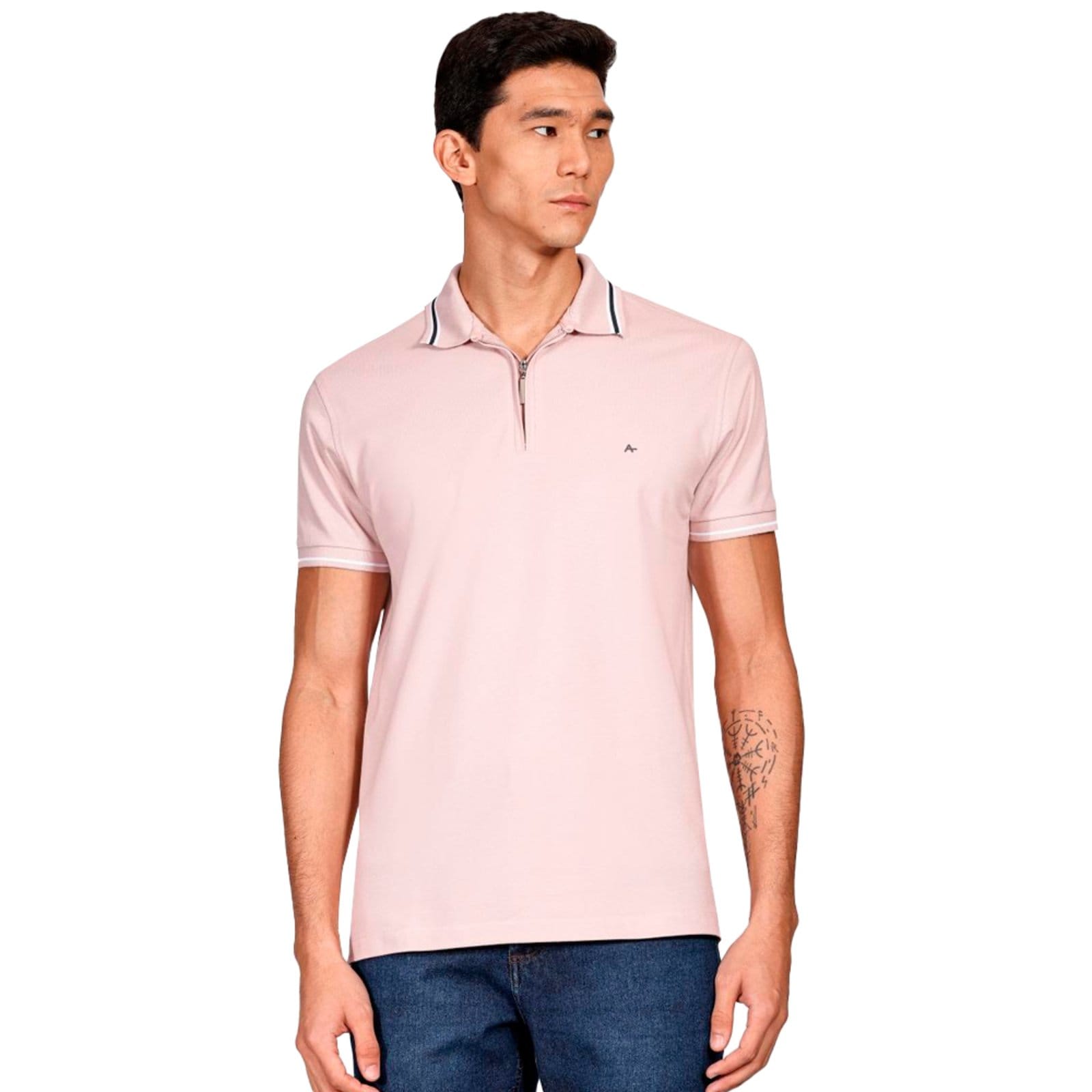 Vista principal Camisa Polo Aramis Piquet New Classic Ve25 Masculino Aramis rosa