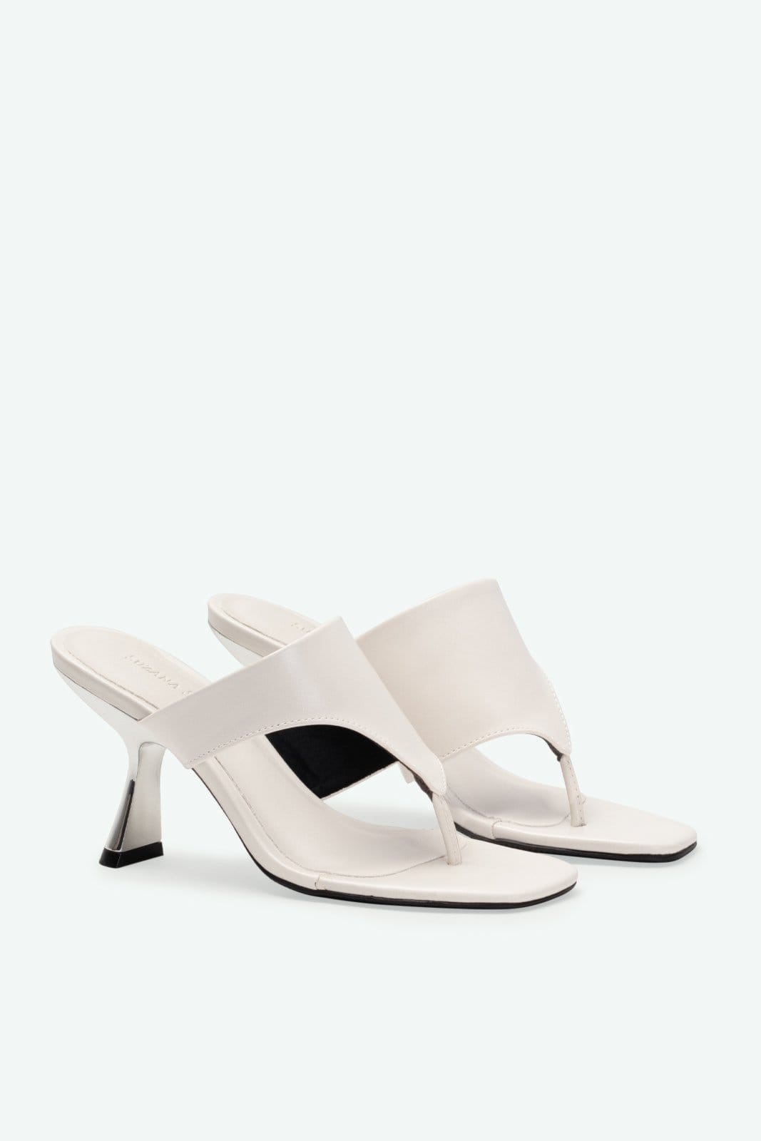 Vista 2 Open Mule Rachel Off White Suzana Santos off-white white