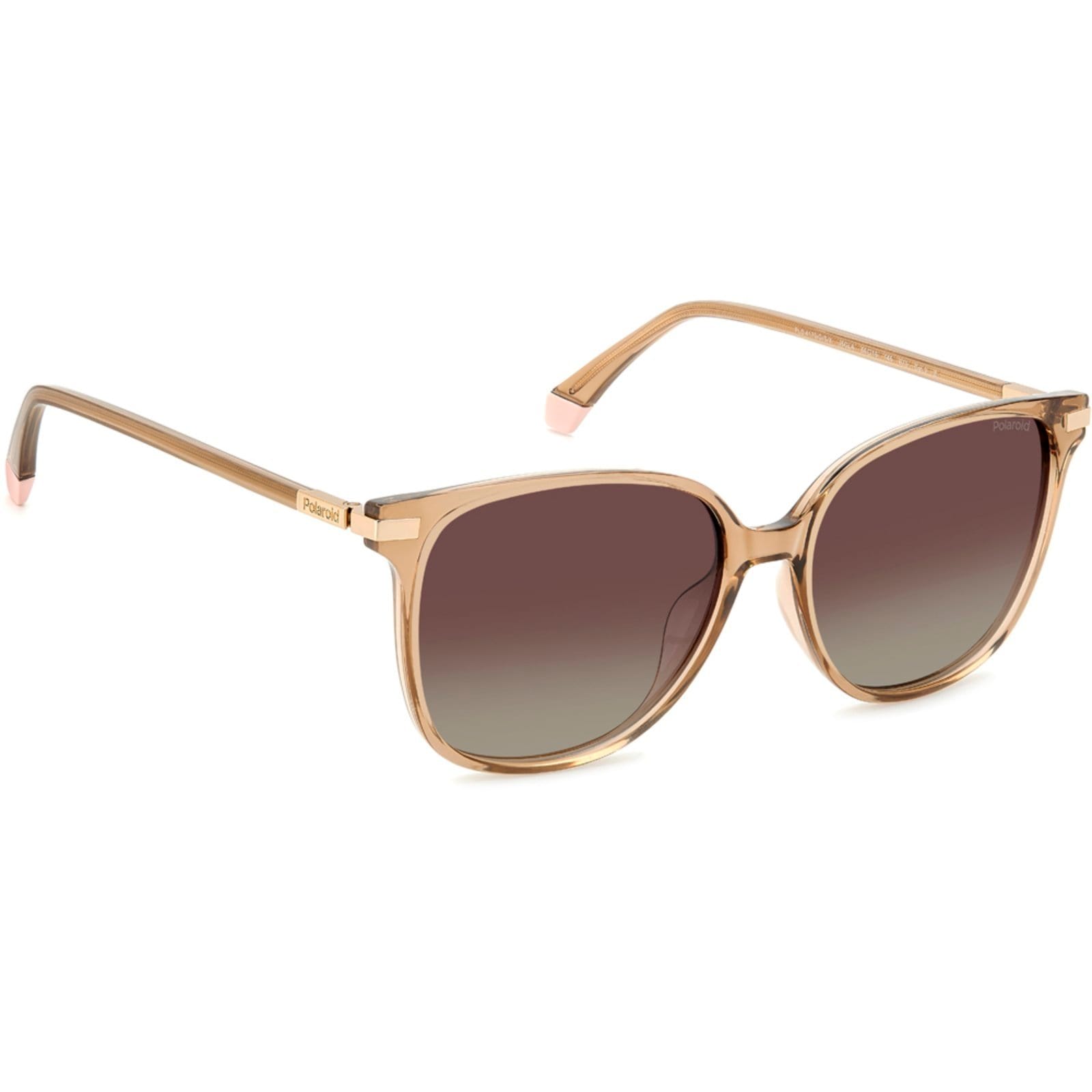 Vista 2 Óculos de Sol Polaroid 4170 G S X J5G 56LA Polarizado Polaroid bege