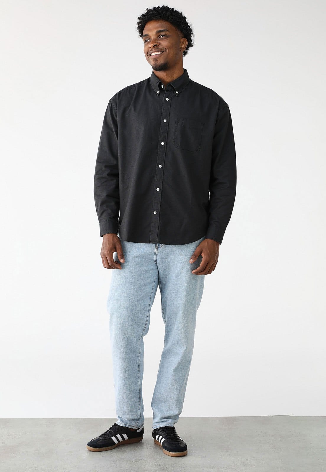 Camisa GAP Slim Lisa Preta