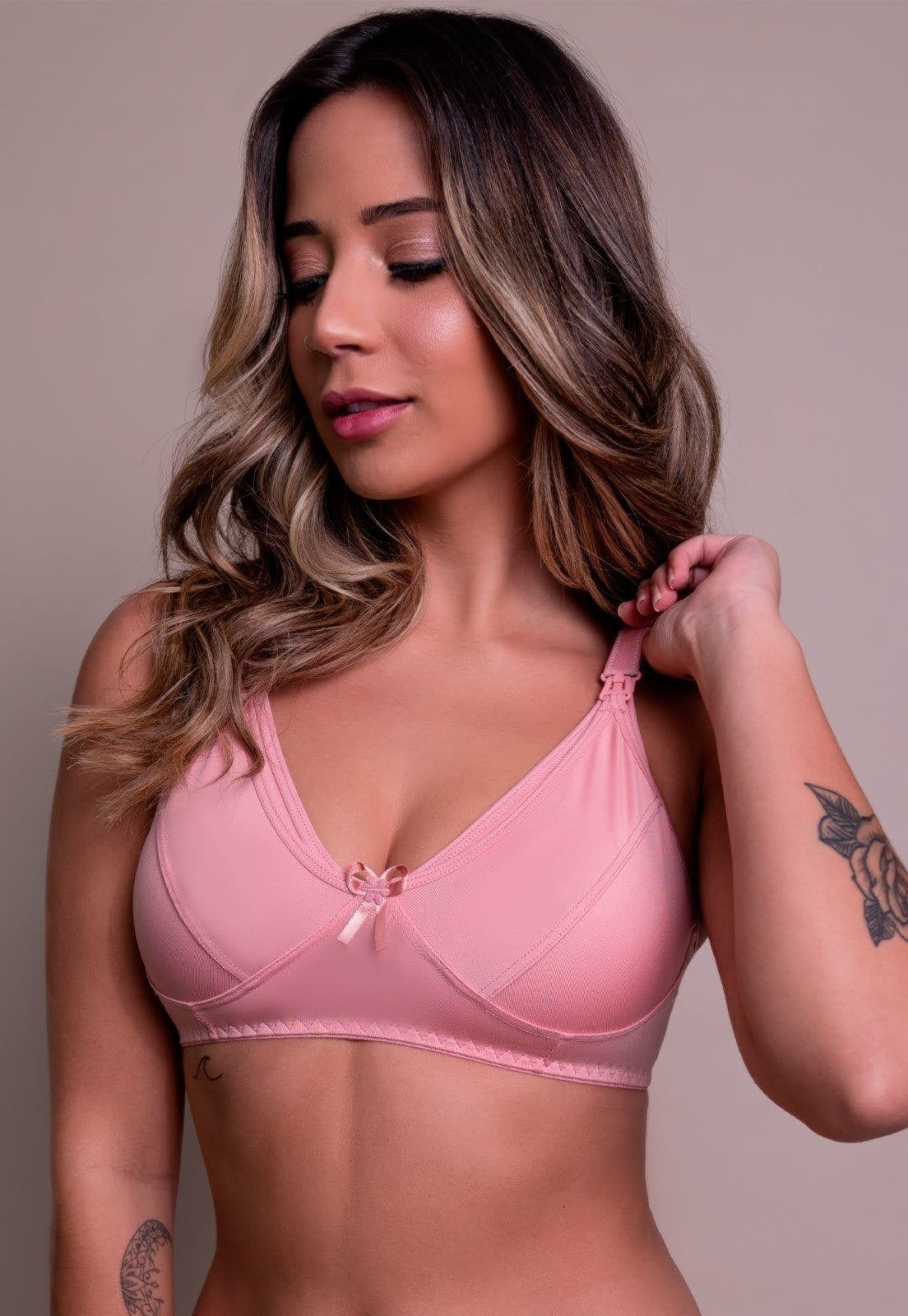 Soutien Feminino WLS Modas Reforçado de Amamentação