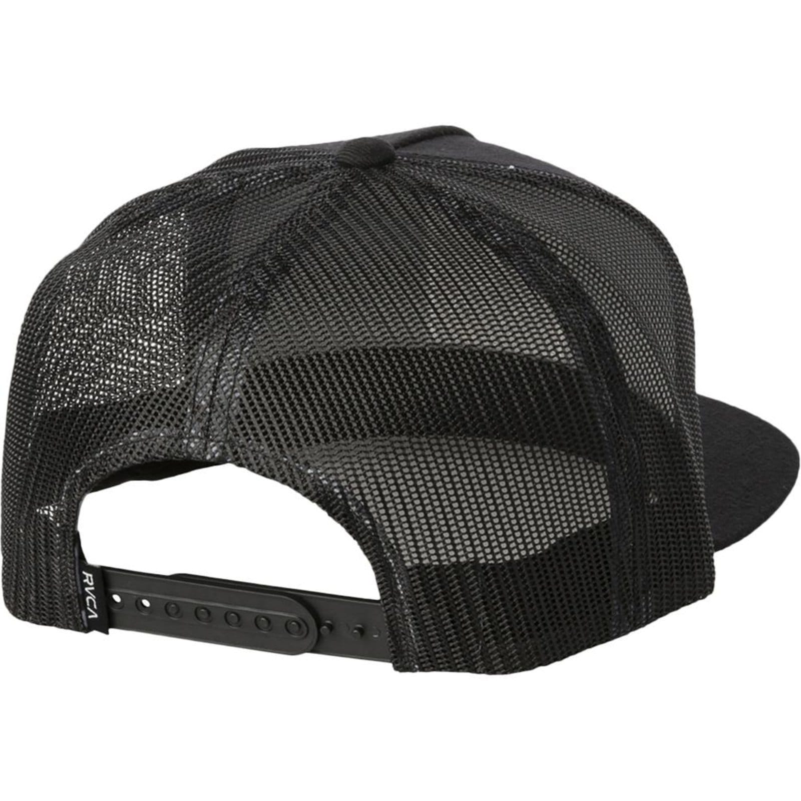 Vista 2 Boné RVCA Aba Reta VA ATW Print Trucker SM24 RVCA preto