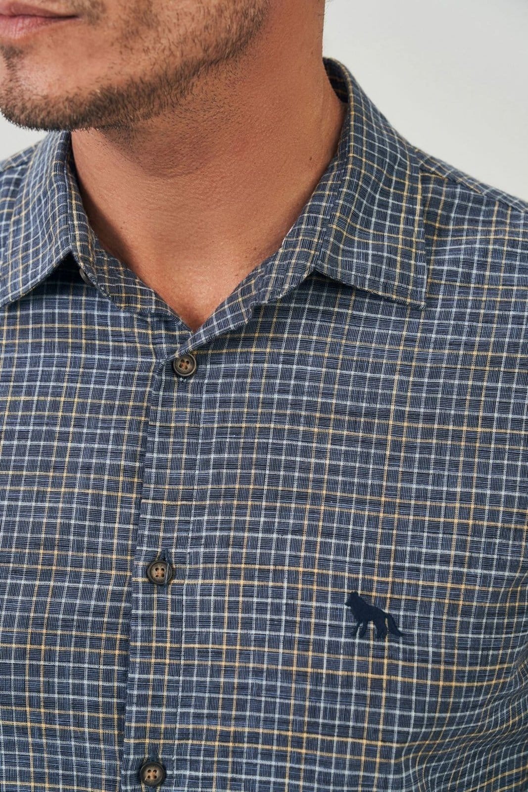 Camisa Quadriculada Masculina Acostamento - 2