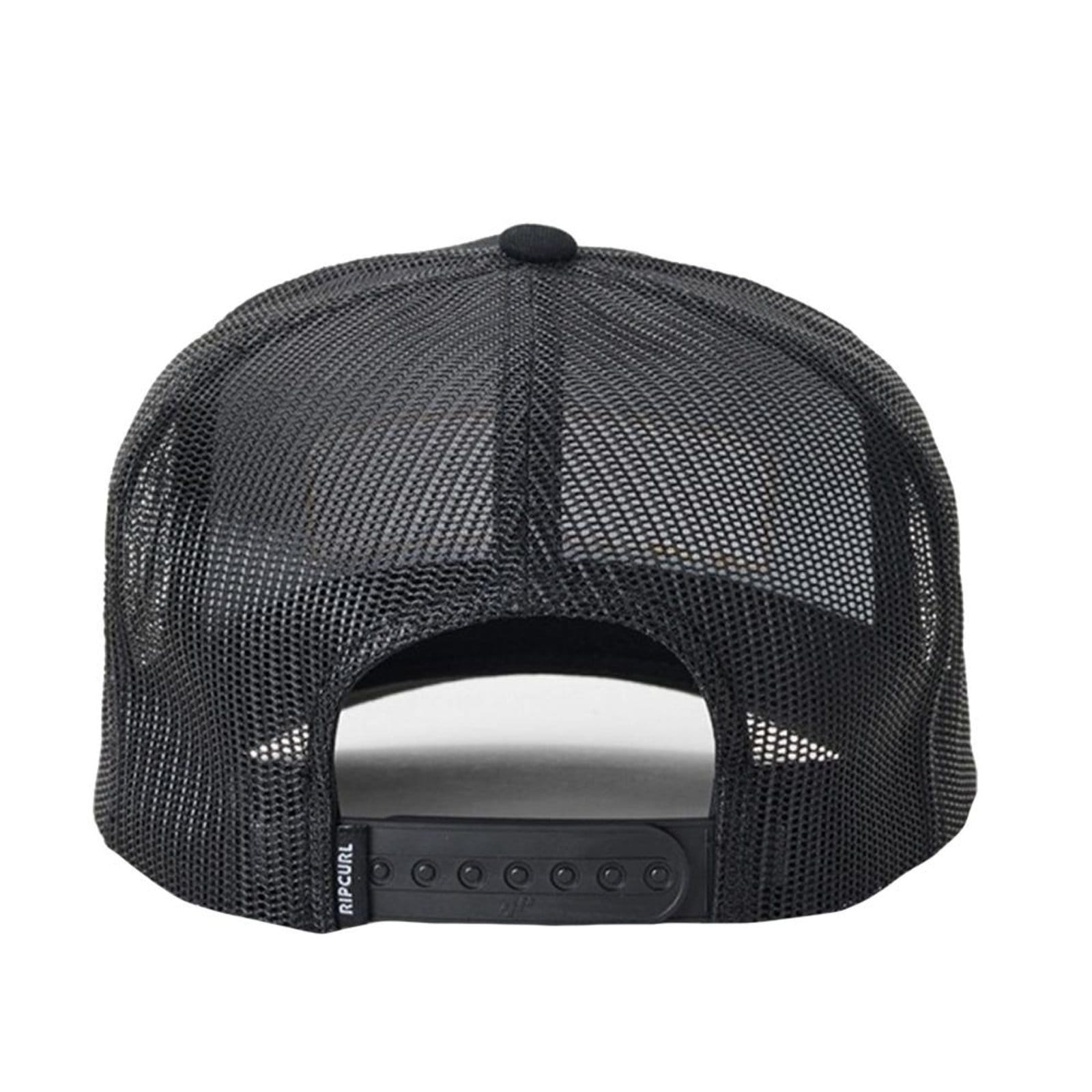 Vista 2 Boné Rip Curl Aba Curva EWG Trucker 25 SM26 Black Rip Curl preto black