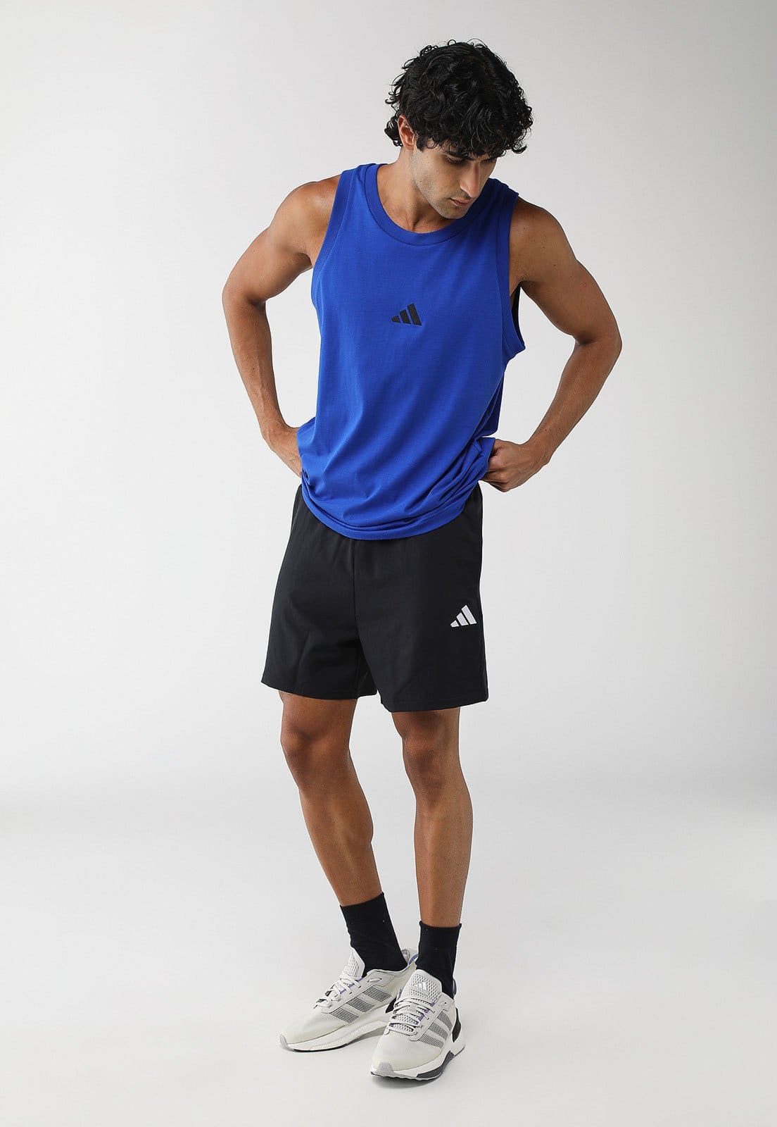 Vista 2 Short Masculino adidas Chelsea Small Logo Preta adidas Sportswear preto