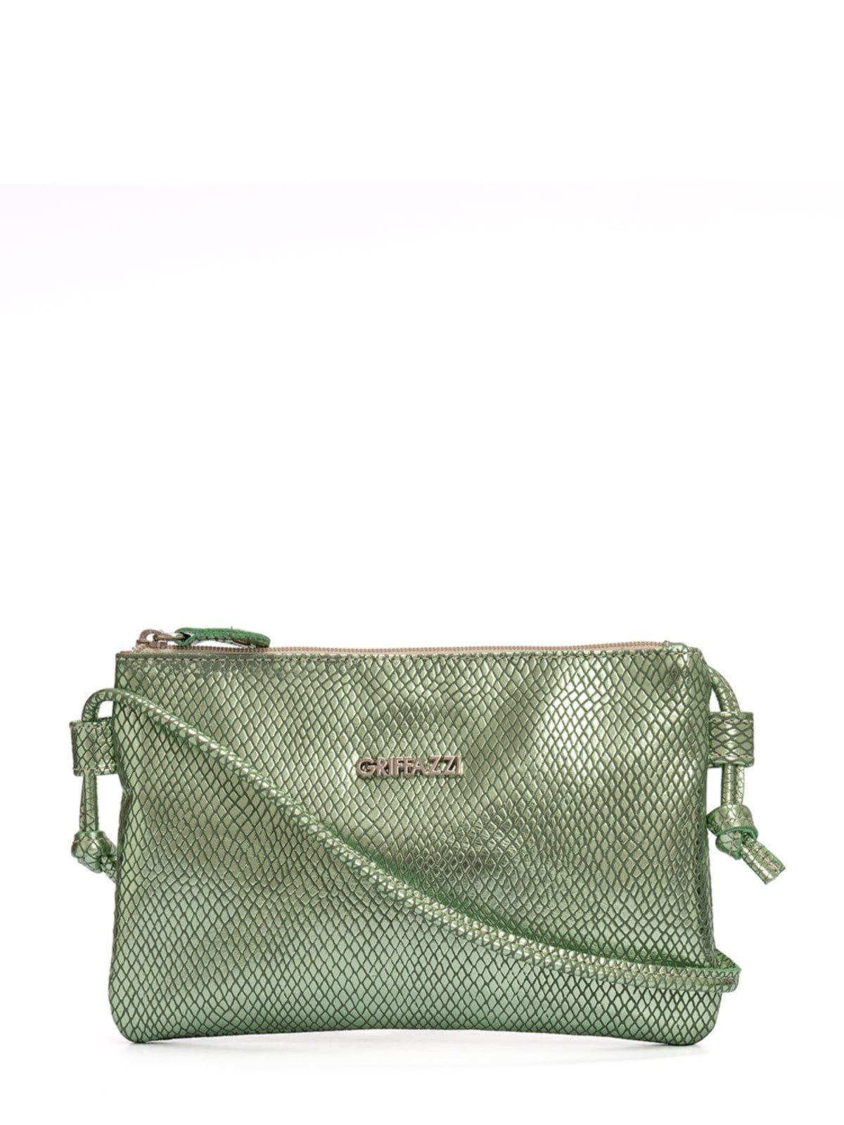 Vista 2 Bolsa de Couro Griffazzi Mint Griffazzi verde