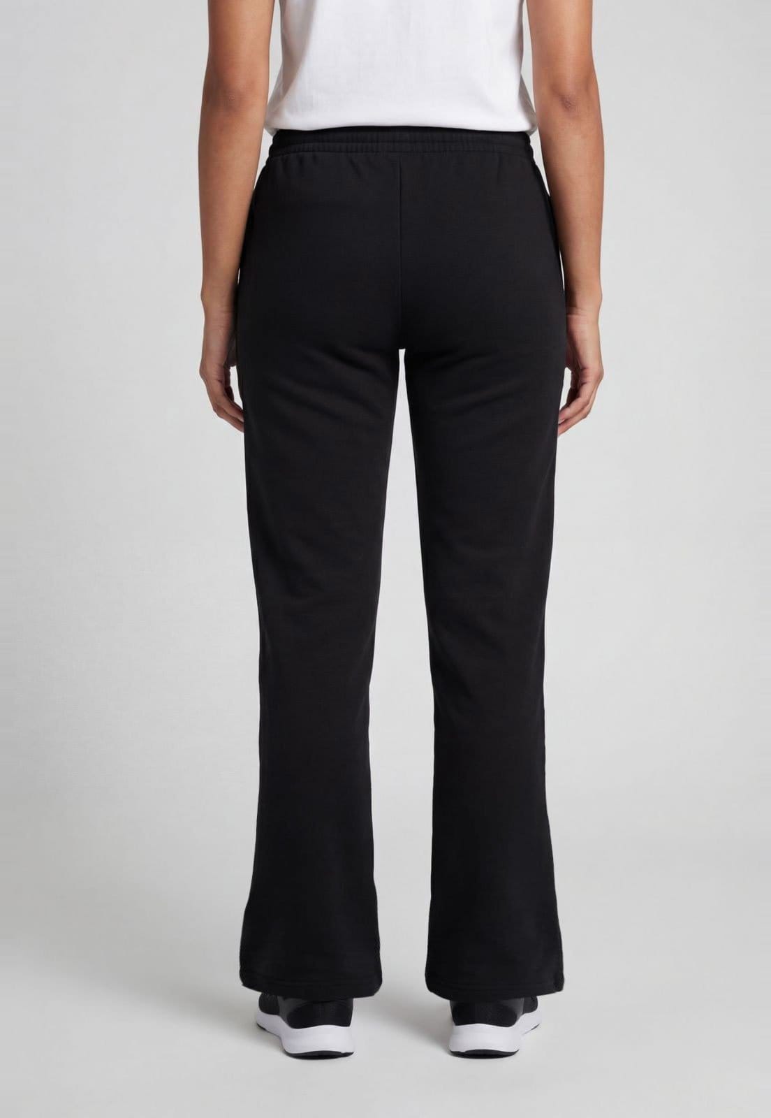 Vista 2 Calça Feminina adidas Essentials WL FT Preta adidas Originals preto