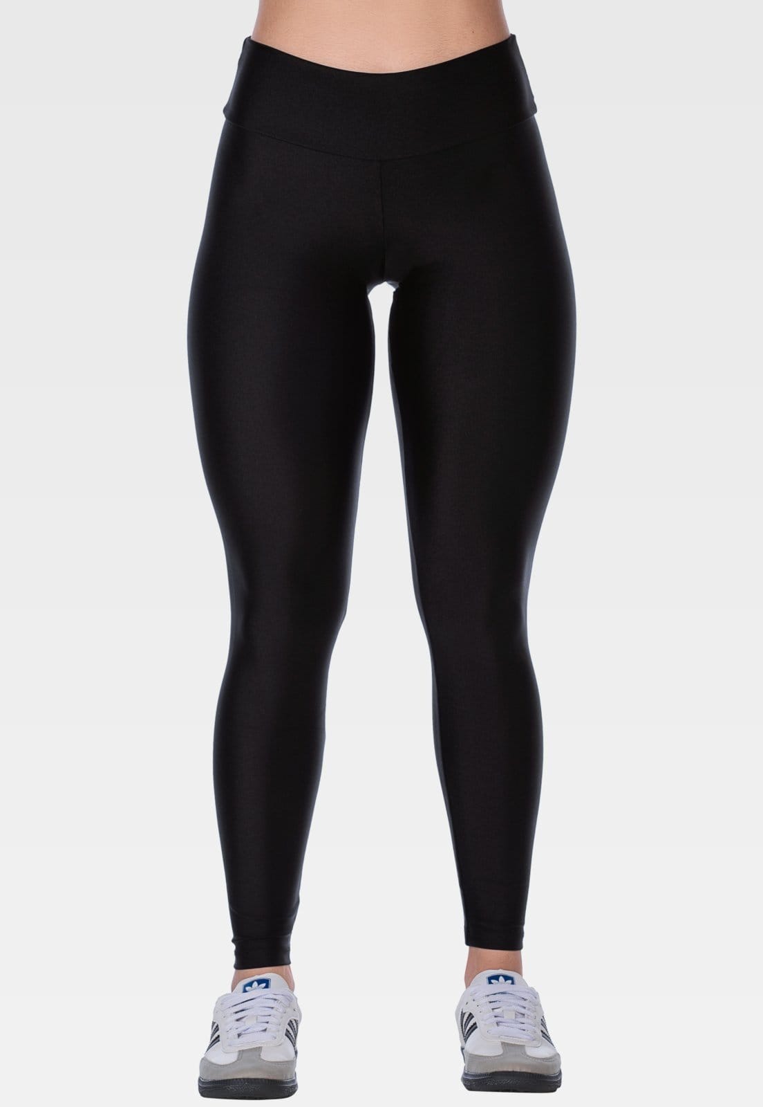Vista principal Calça Legging Fitness de Alta Performance Summer Soul Preta Summer Soul preto