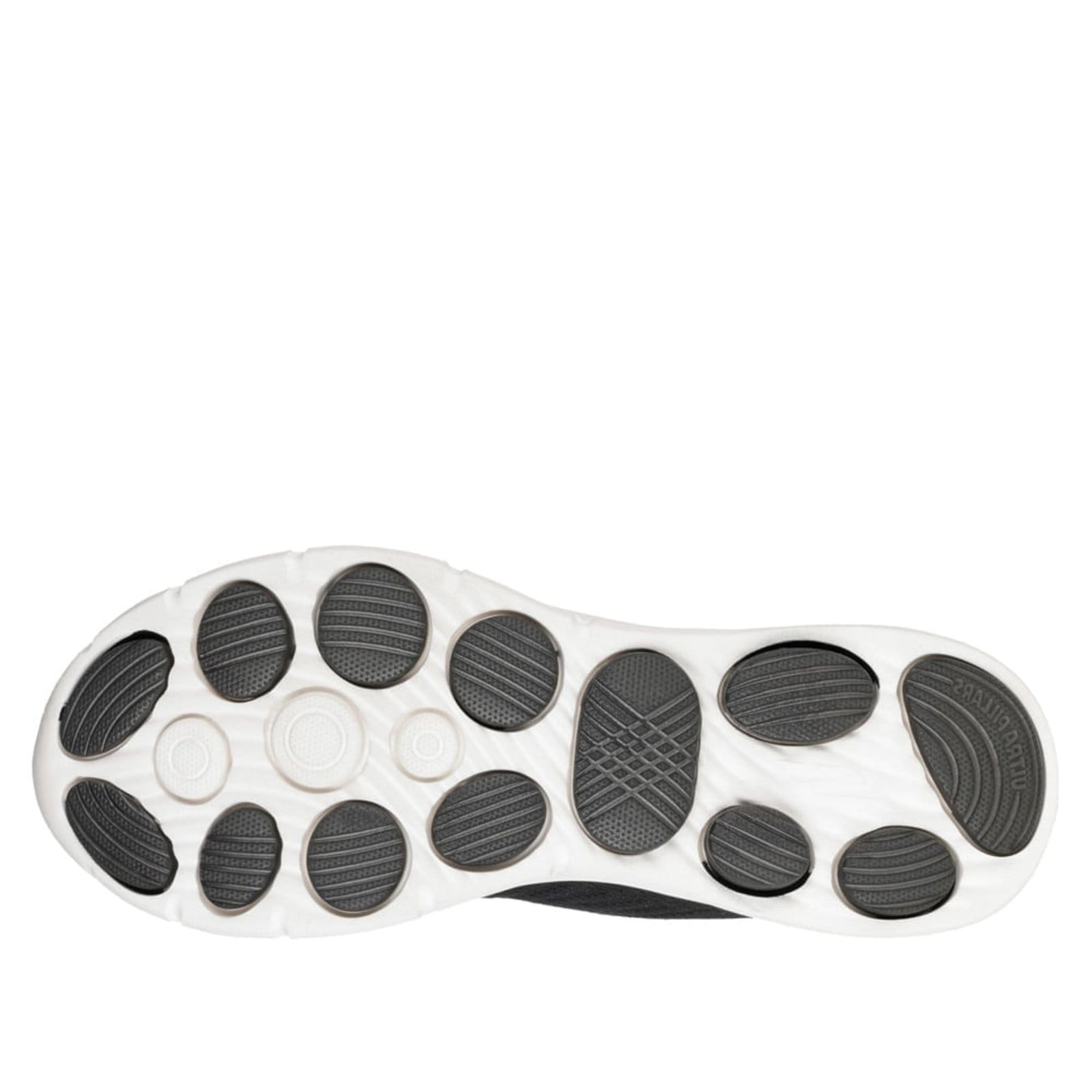 Vista 2 Tênis Masculino Skechers Go Walk 8 Ultra Pillar Branco Skechers preto