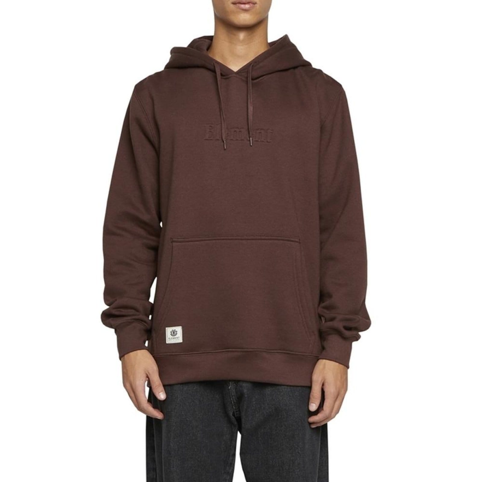 Vista principal Moletom Element Canguru Blazin Emb 280G WT24 Escuro Element marrom