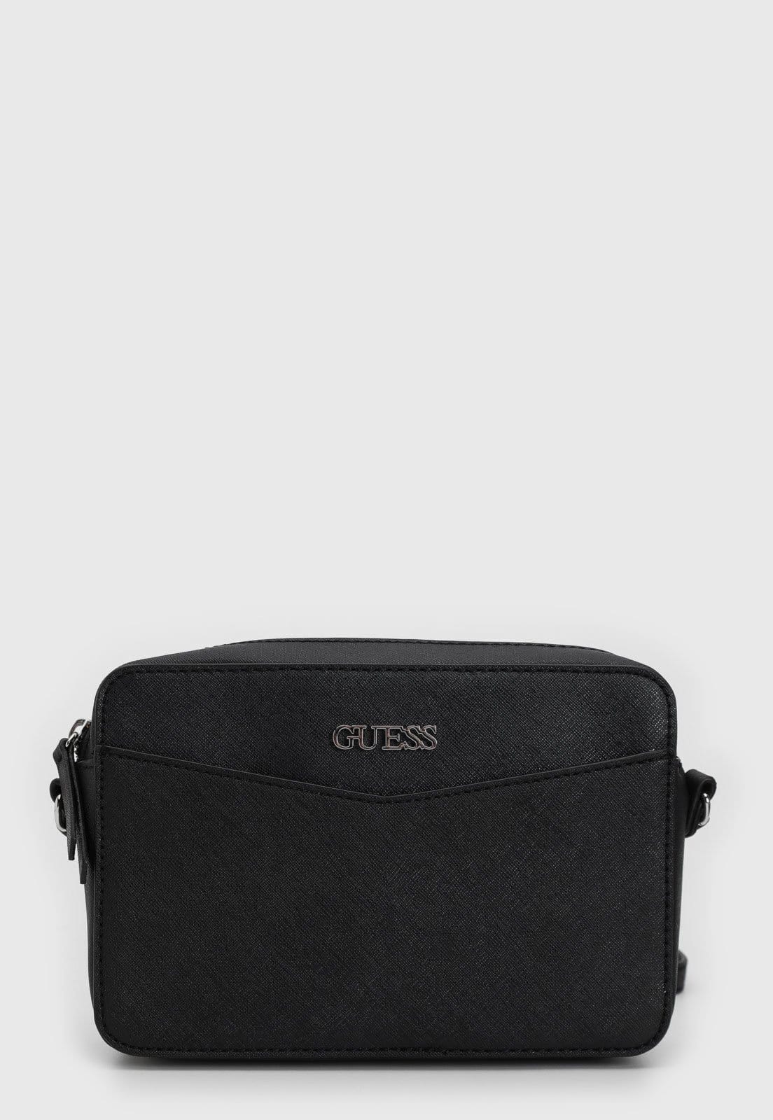 Vista 2 Bolsa Transversal Guess Alça Ajustável Preta Guess preto
