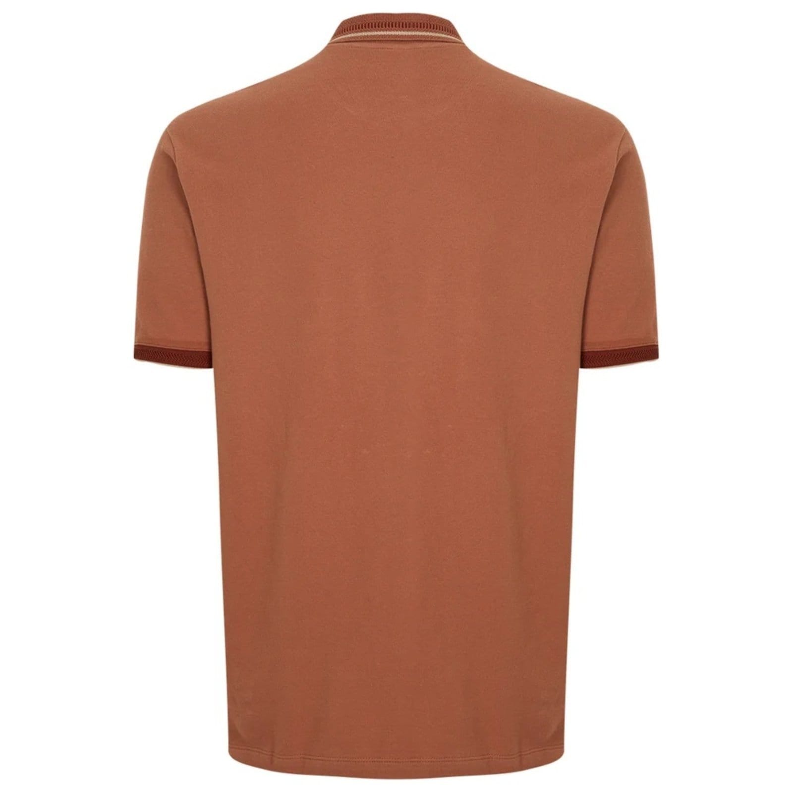 Vista 2 Camisa Polo Individual Piquet Frisos Ou25 Masculino Individual laranja