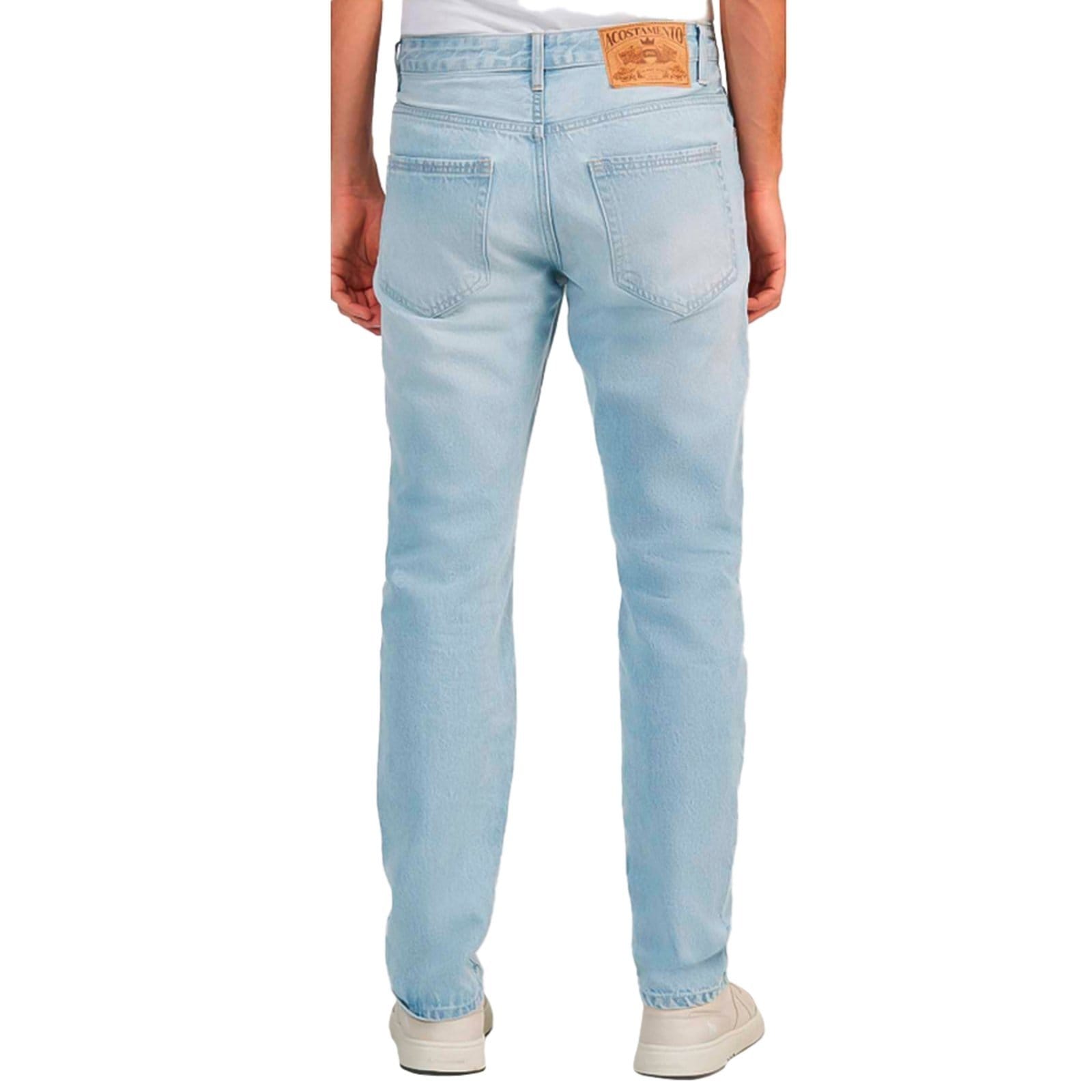 Vista 2 Calça Jeans Acostamento Rock OU23 Masculino Acostamento azul