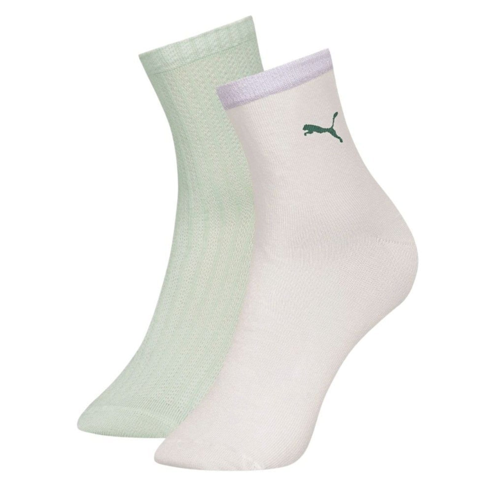 Kit 2 Pares de Meias Puma Esportiva Feminina