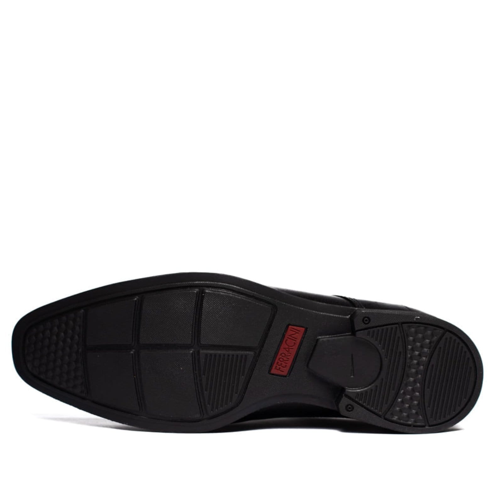 Vista 2 Sapato Social Masculino Ferracini London com Cadarço FERRACINI preto