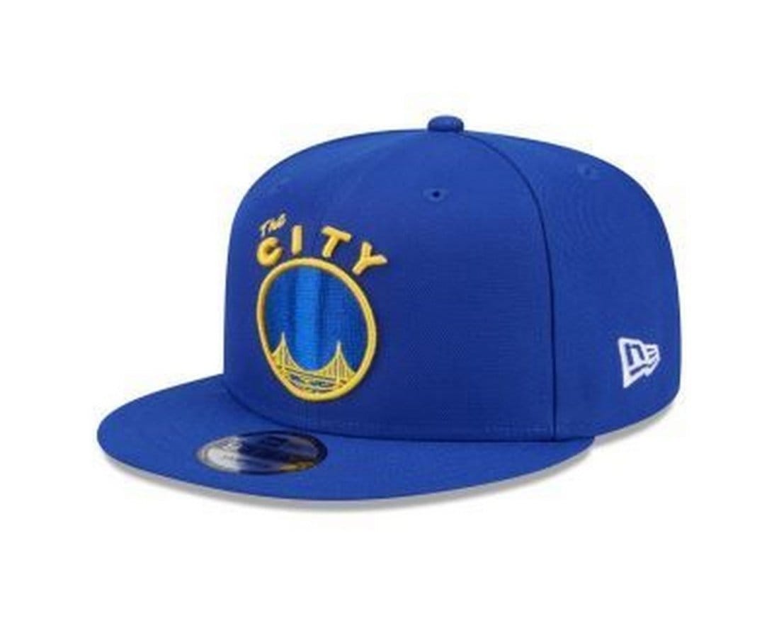 Vista principal Boné New Era 9FIFTY San Francisco Warriors NBA Hardwood new era azul
