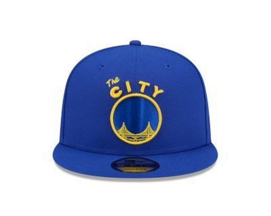 Vista 2 Boné New Era 9FIFTY San Francisco Warriors NBA Hardwood new era azul