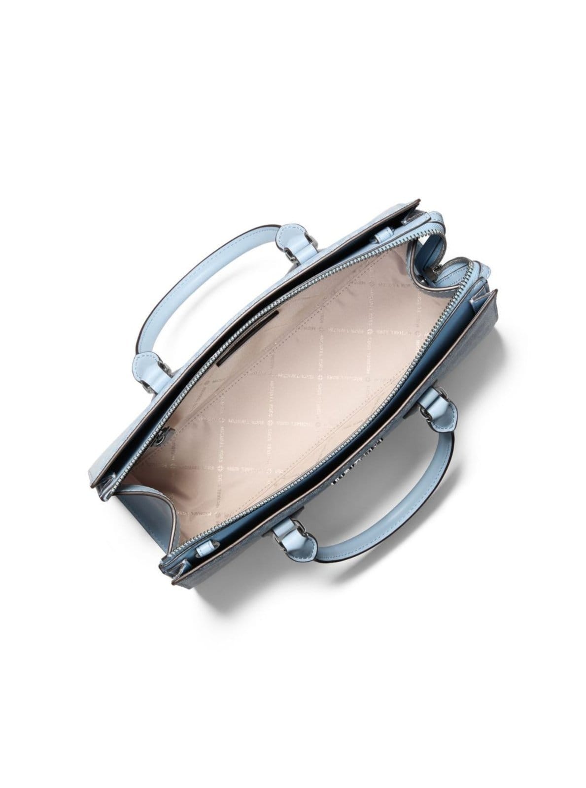 Vista 2 Bolsa Tiracolo Sheila Logo Média 35R5s6hs8b904 Michael Kors azul